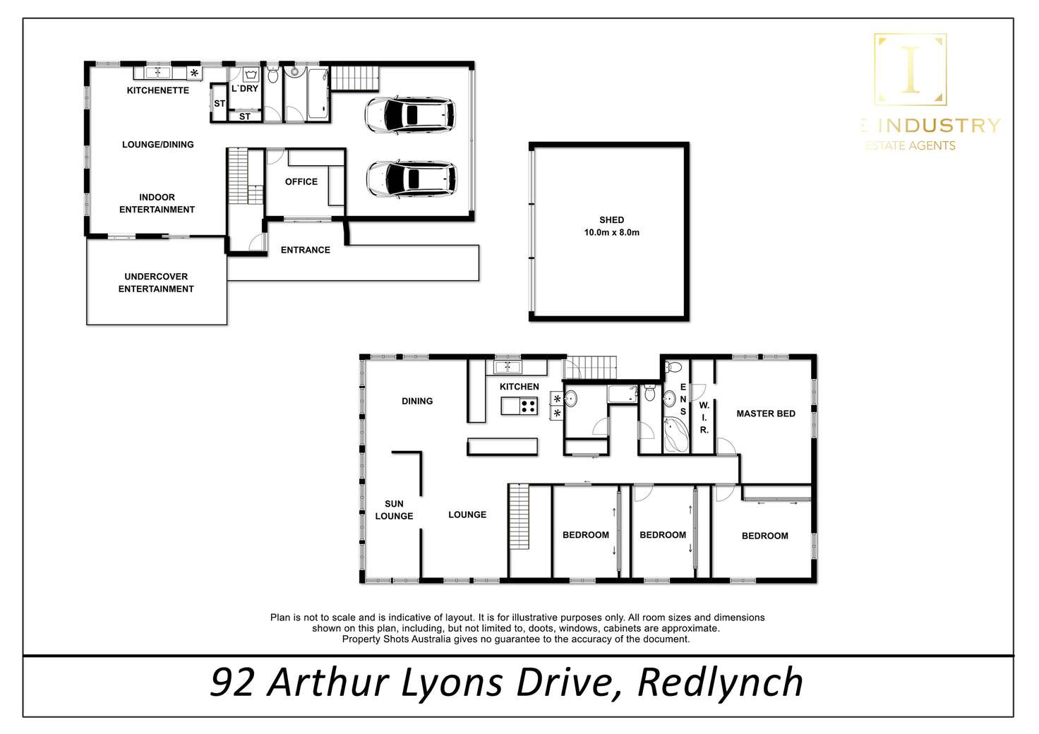 Floorplan of Homely house listing, 92 Arthur Lyons Drive, Redlynch QLD 4870