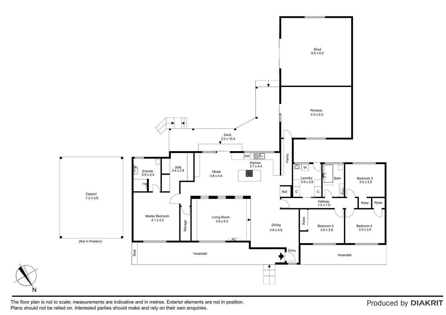 Floorplan of Homely house listing, 26 Johnson Street, Balnarring VIC 3926