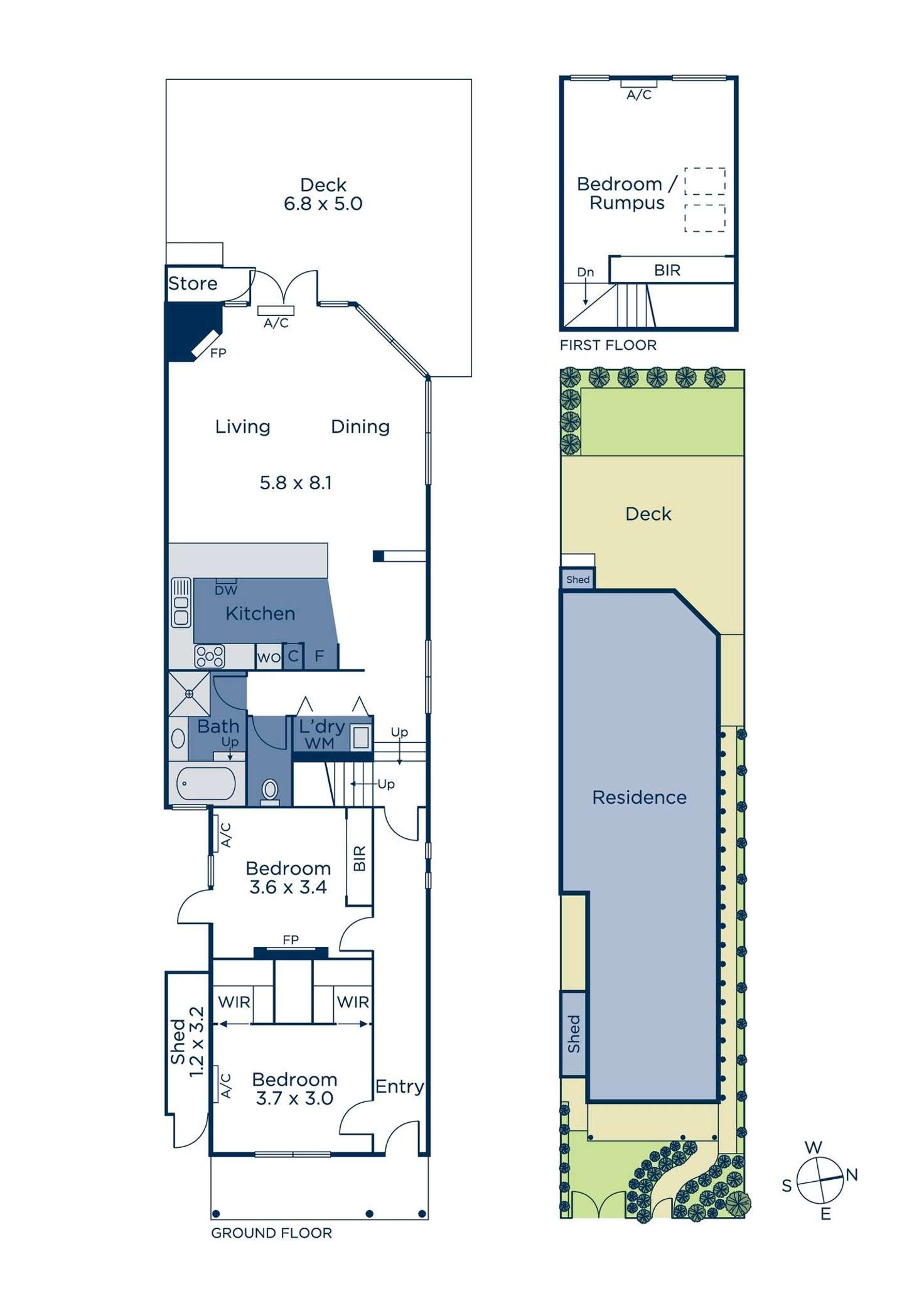 Floorplan of Homely house listing, 10 Stewart Street, Hawthorn East VIC 3123