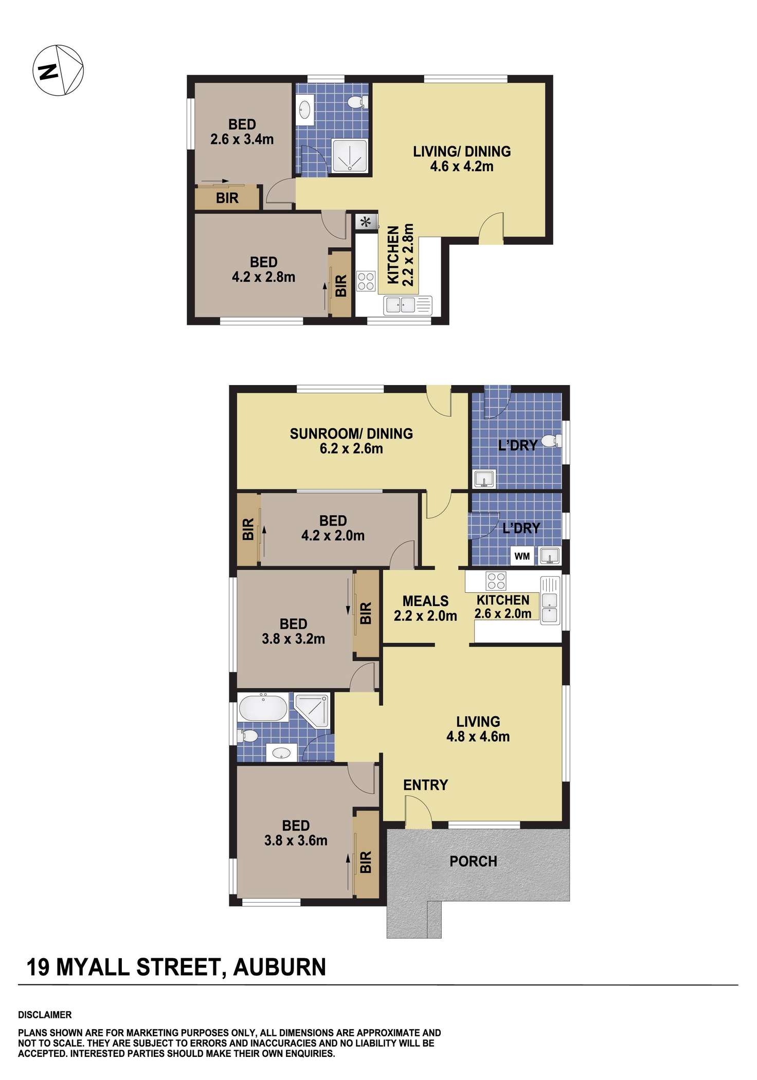 Floorplan of Homely house listing, 19 Myall Street, Auburn NSW 2144