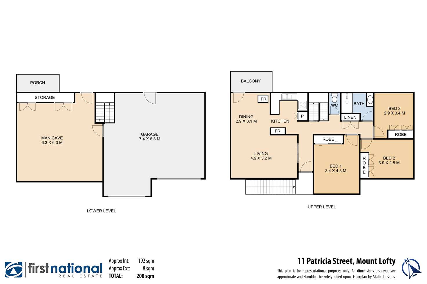 Floorplan of Homely house listing, 11 Patricia Street, Mount Lofty QLD 4350