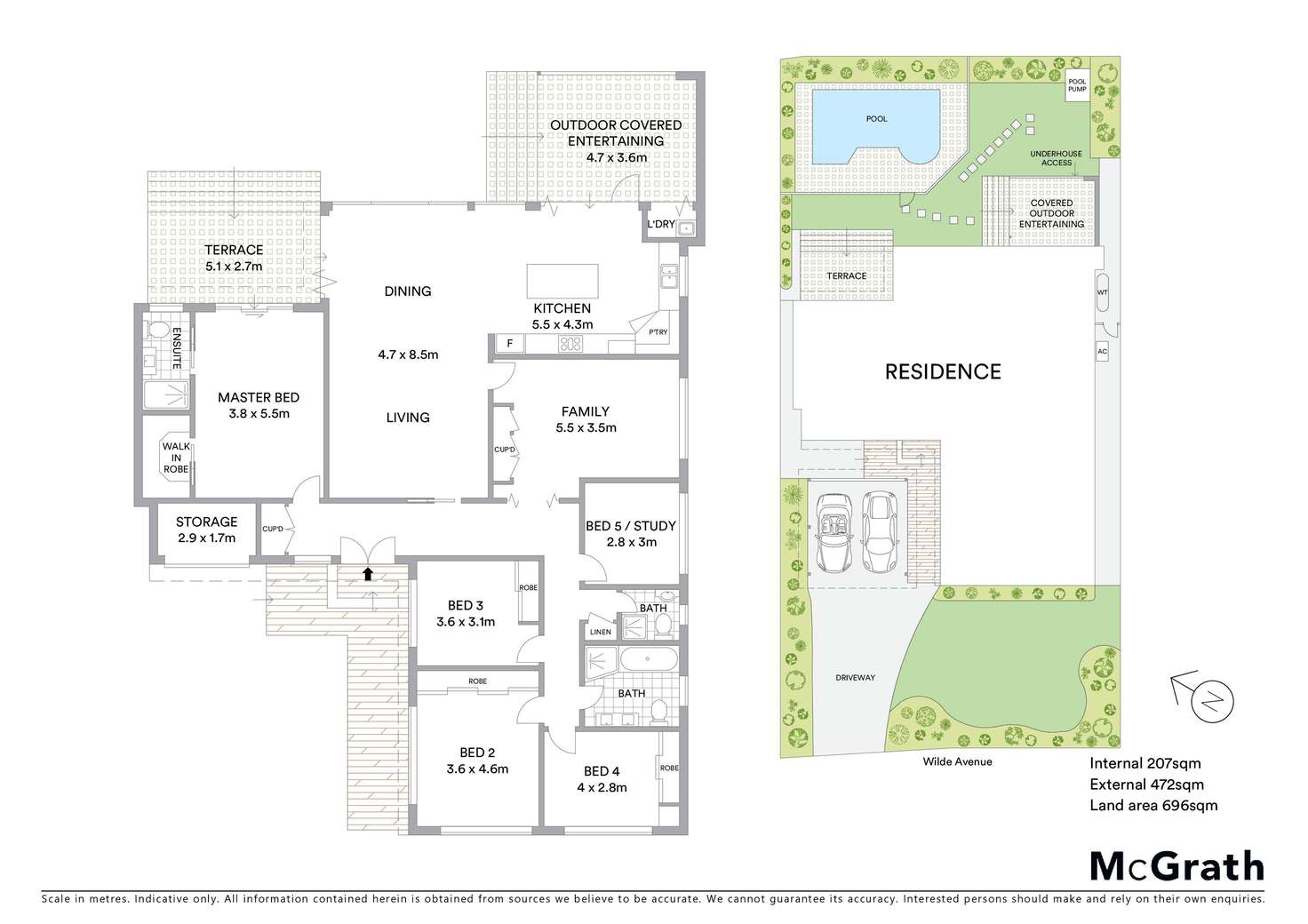 Floorplan of Homely house listing, 10 Wilde Avenue, Killarney Heights NSW 2087