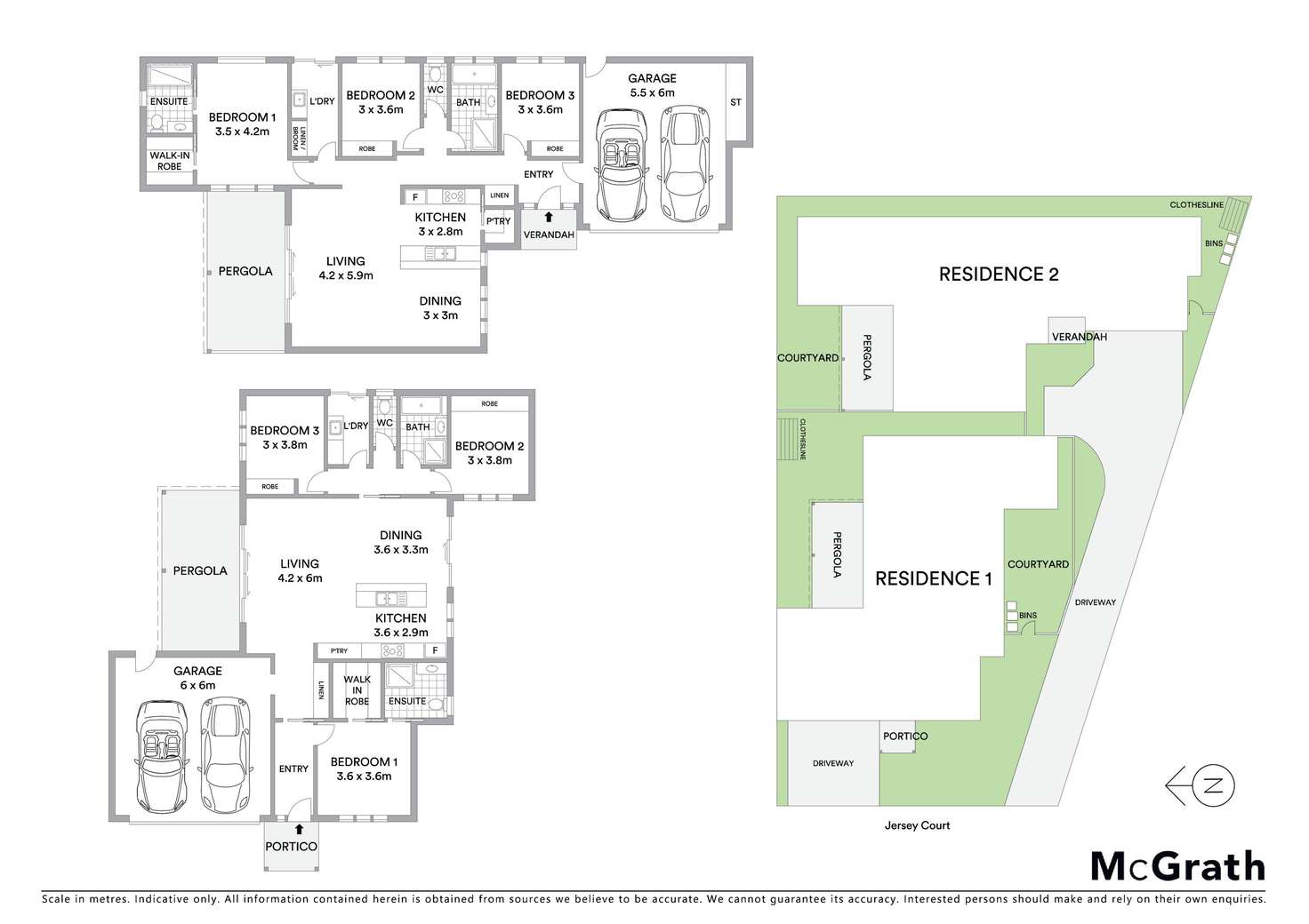 Floorplan of Homely house listing, 2/3 Jersey Court, Belmont VIC 3216