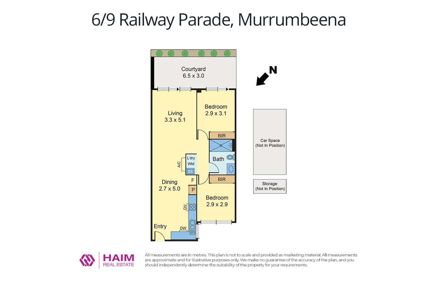 Floorplan of Homely apartment listing, 6/9 Railway Parade, Murrumbeena VIC 3163