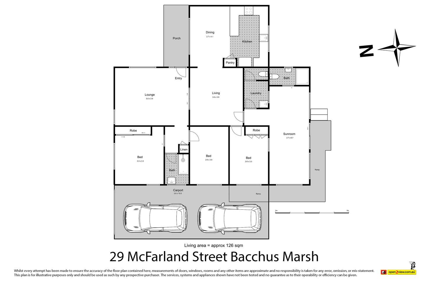 Floorplan of Homely house listing, 29 McFarland Street, Bacchus Marsh VIC 3340