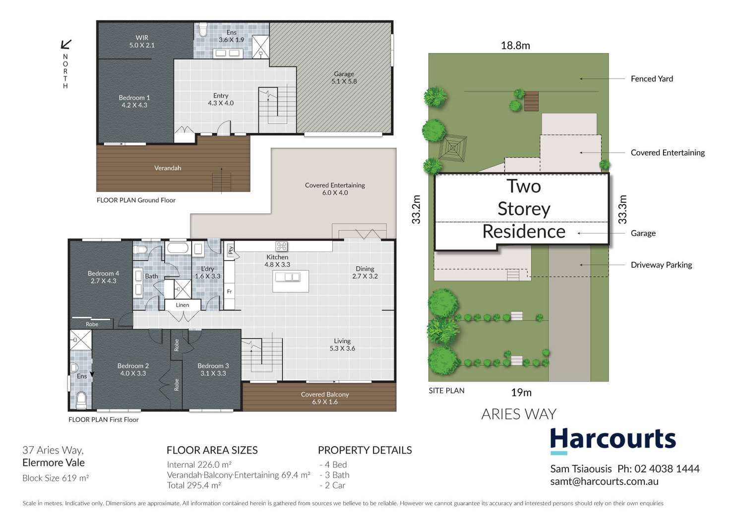 Floorplan of Homely house listing, 37 Aries Way, Elermore Vale NSW 2287