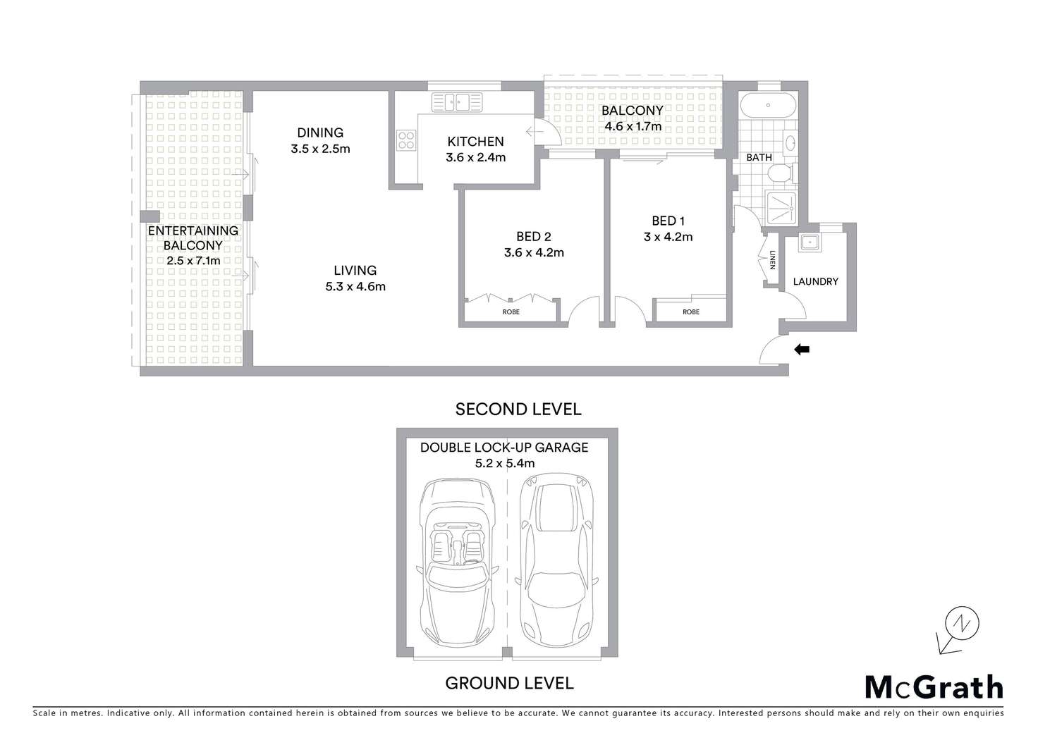 Floorplan of Homely unit listing, 8/27 Elizabeth Street, Allawah NSW 2218