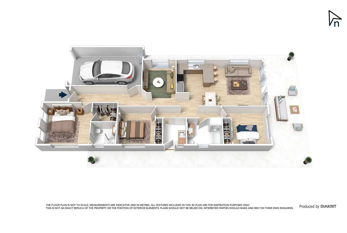 Floorplan of Homely house listing, 32 Daymar Circuit, Craigieburn VIC 3064