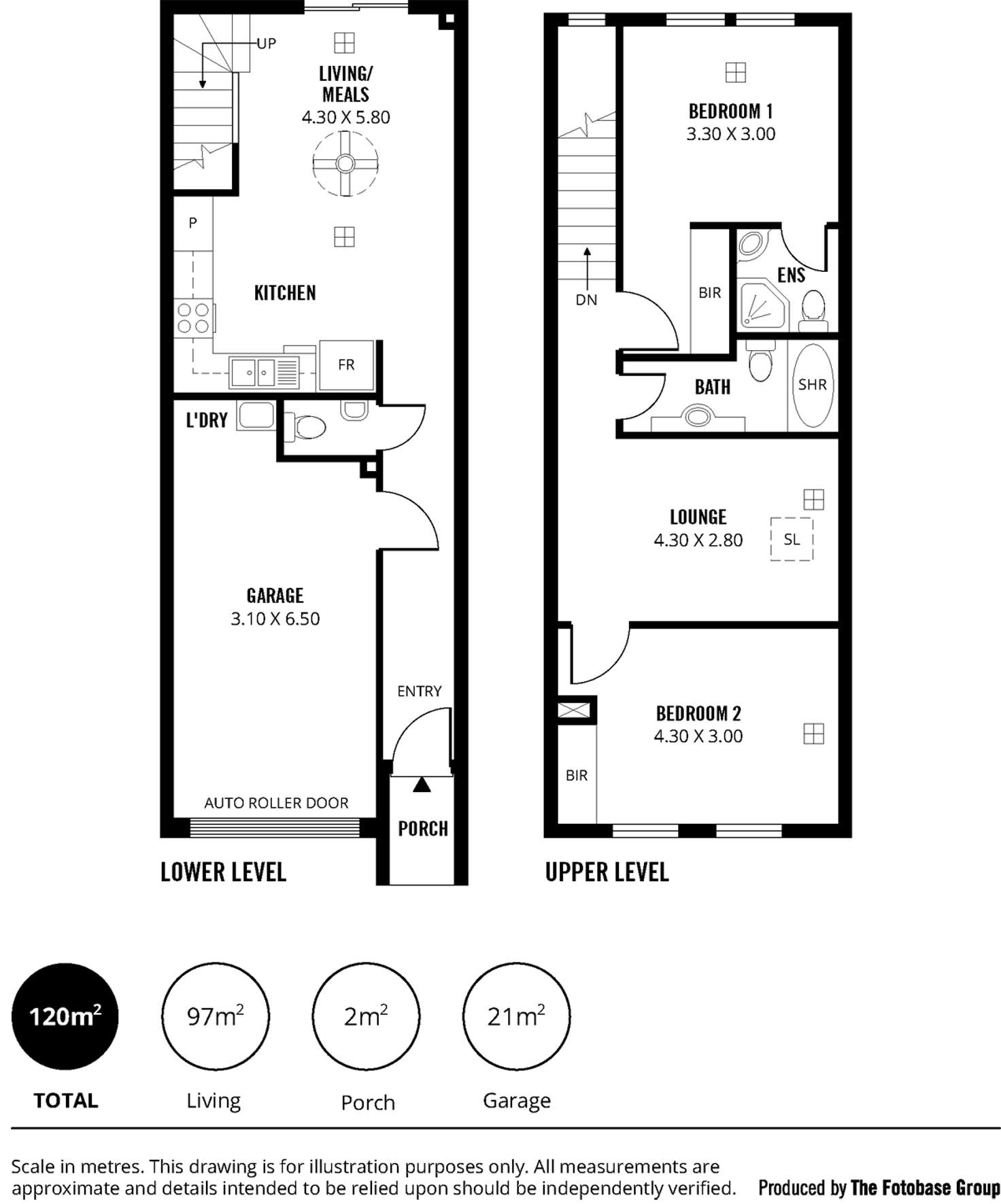 Floorplan of Homely house listing, 18/35 Victoria Parade, Mawson Lakes SA 5095