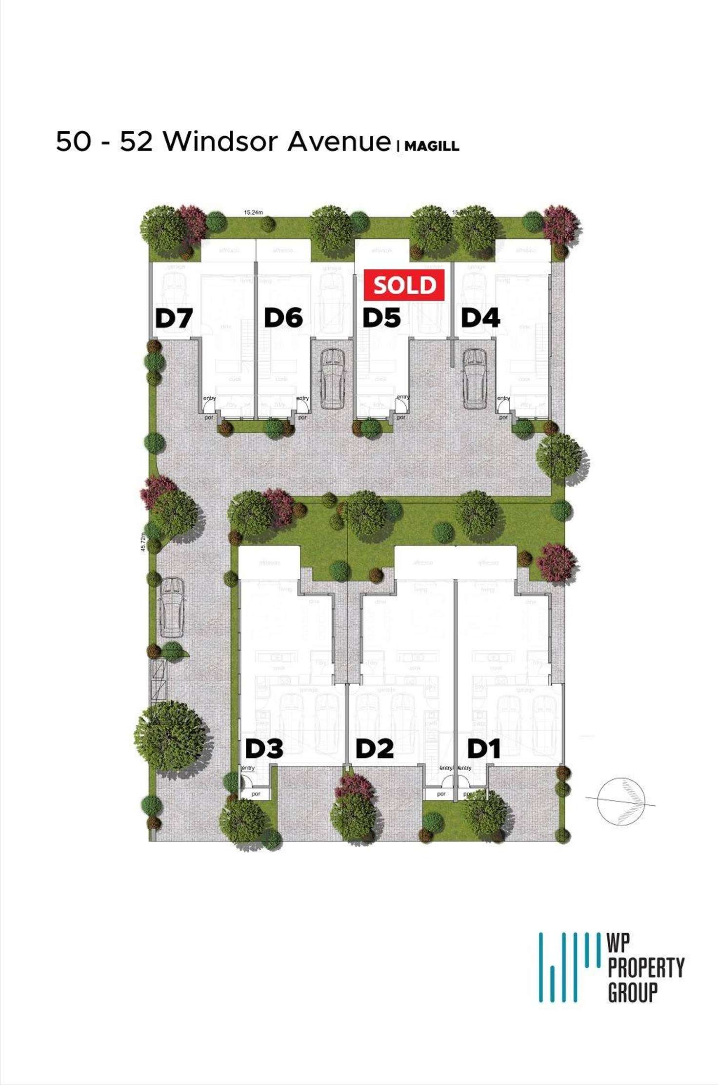 Floorplan of Homely house listing, 4,6 & 7/50 Windsor Avenue, Magill SA 5072