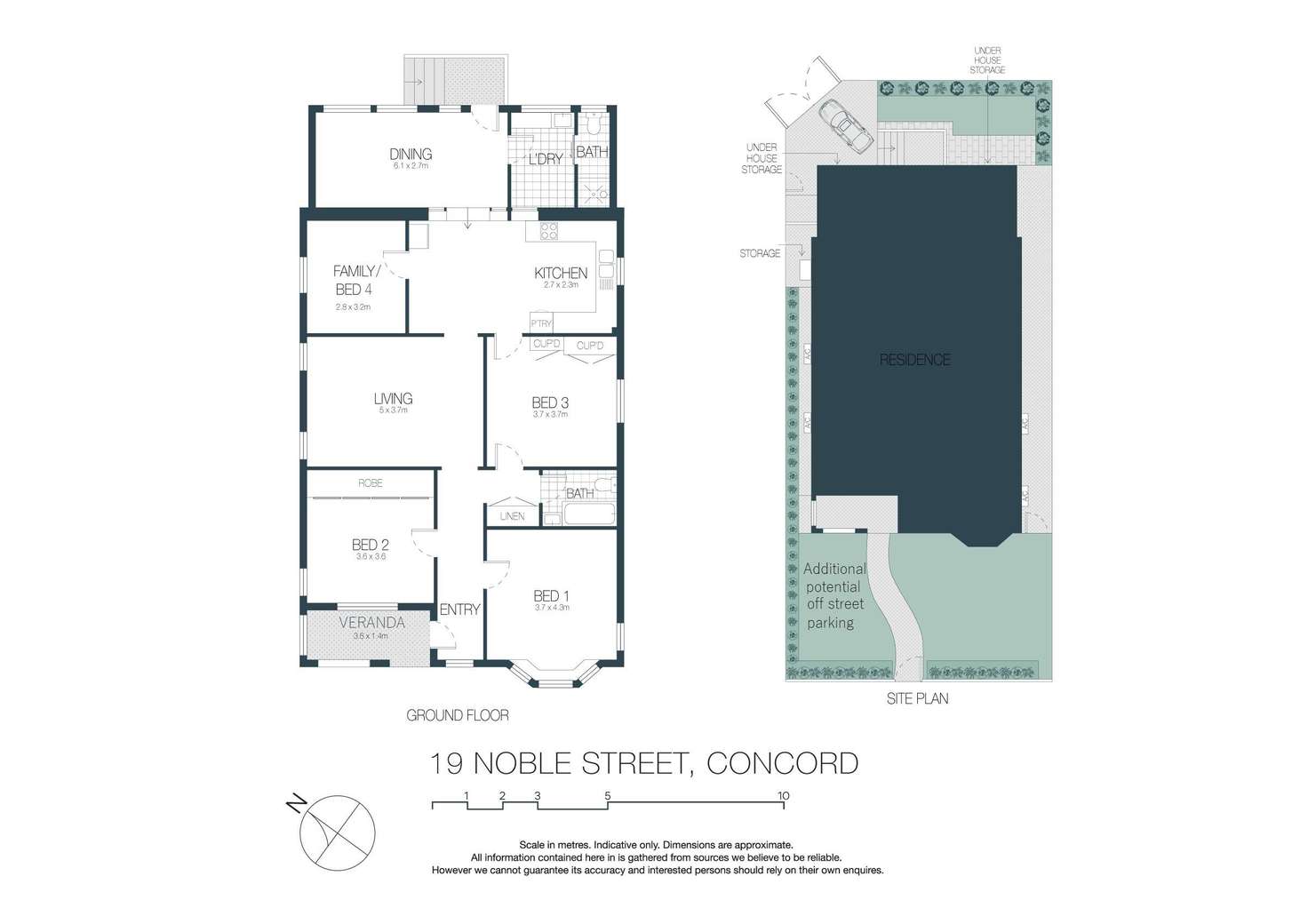 Floorplan of Homely house listing, 19 Noble Street, Concord NSW 2137