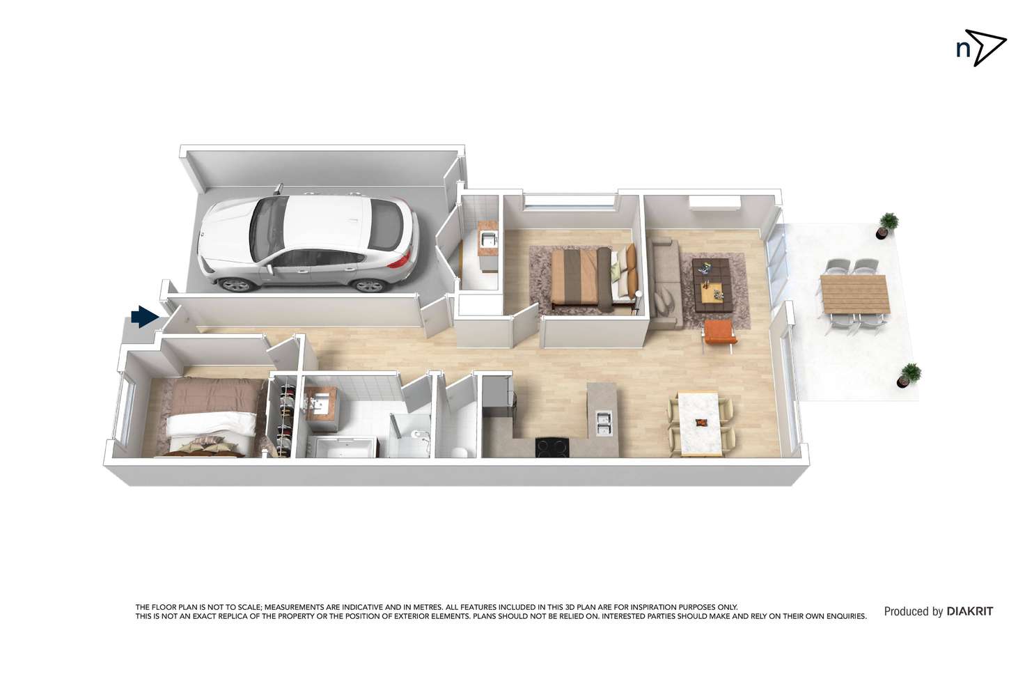 Floorplan of Homely house listing, 12 Gottloh Street, Epping VIC 3076