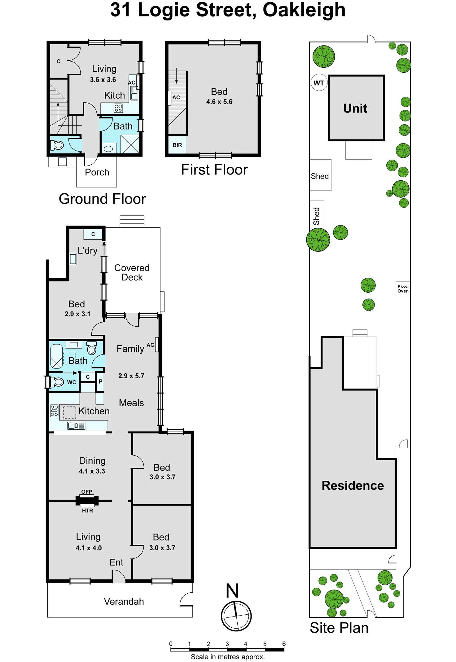 Floorplan of Homely house listing, 31 Logie Street, Oakleigh VIC 3166