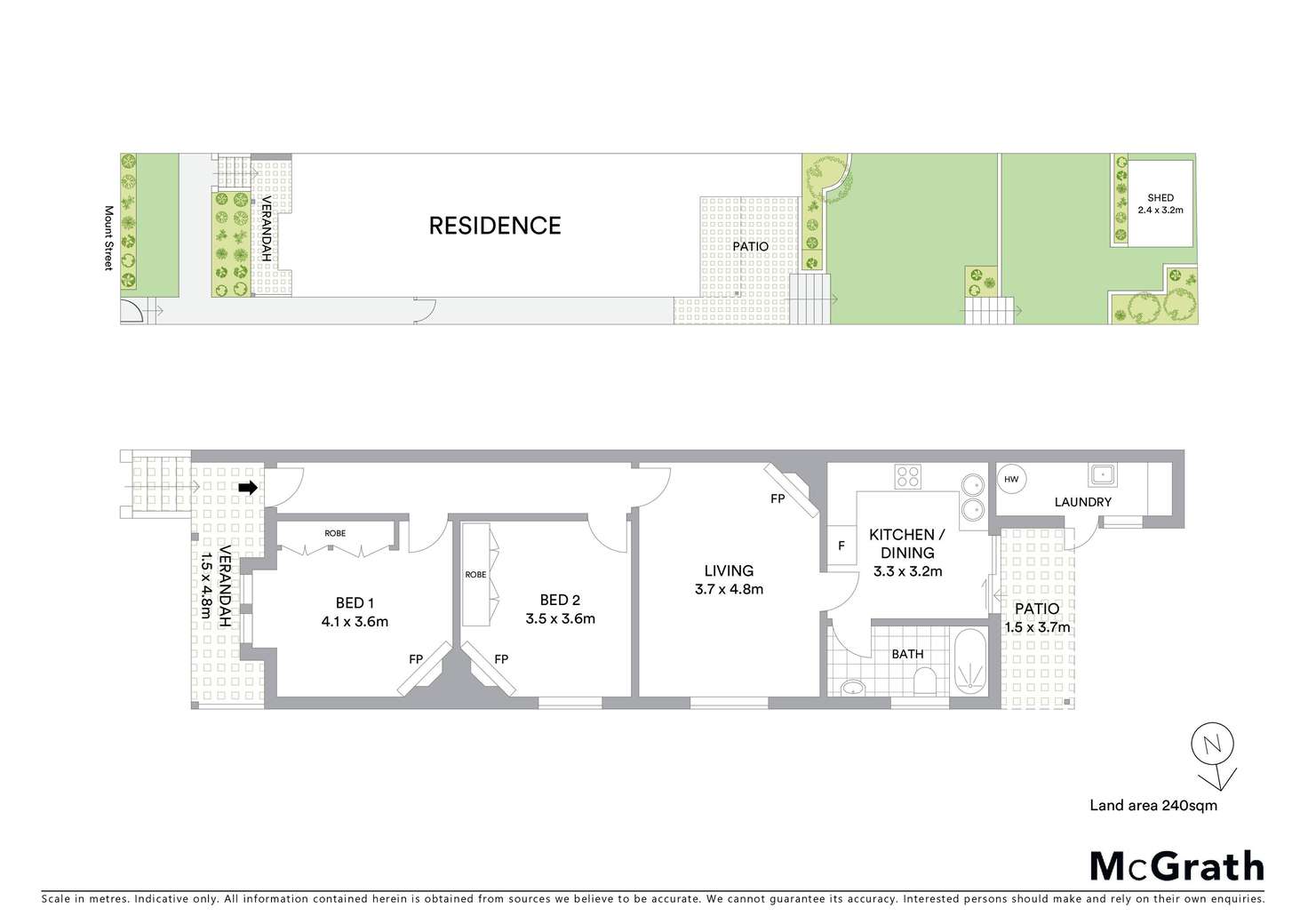 Floorplan of Homely house listing, 24 Mount Street, Arncliffe NSW 2205