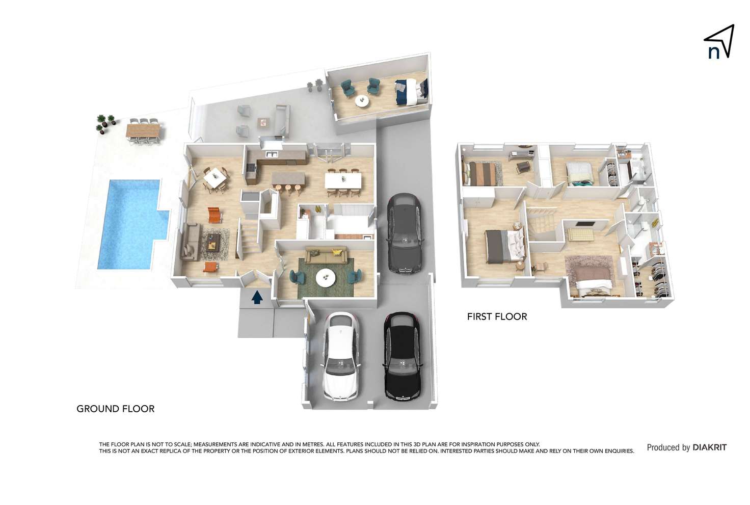 Floorplan of Homely house listing, 1 Grady Close, Mill Park VIC 3082