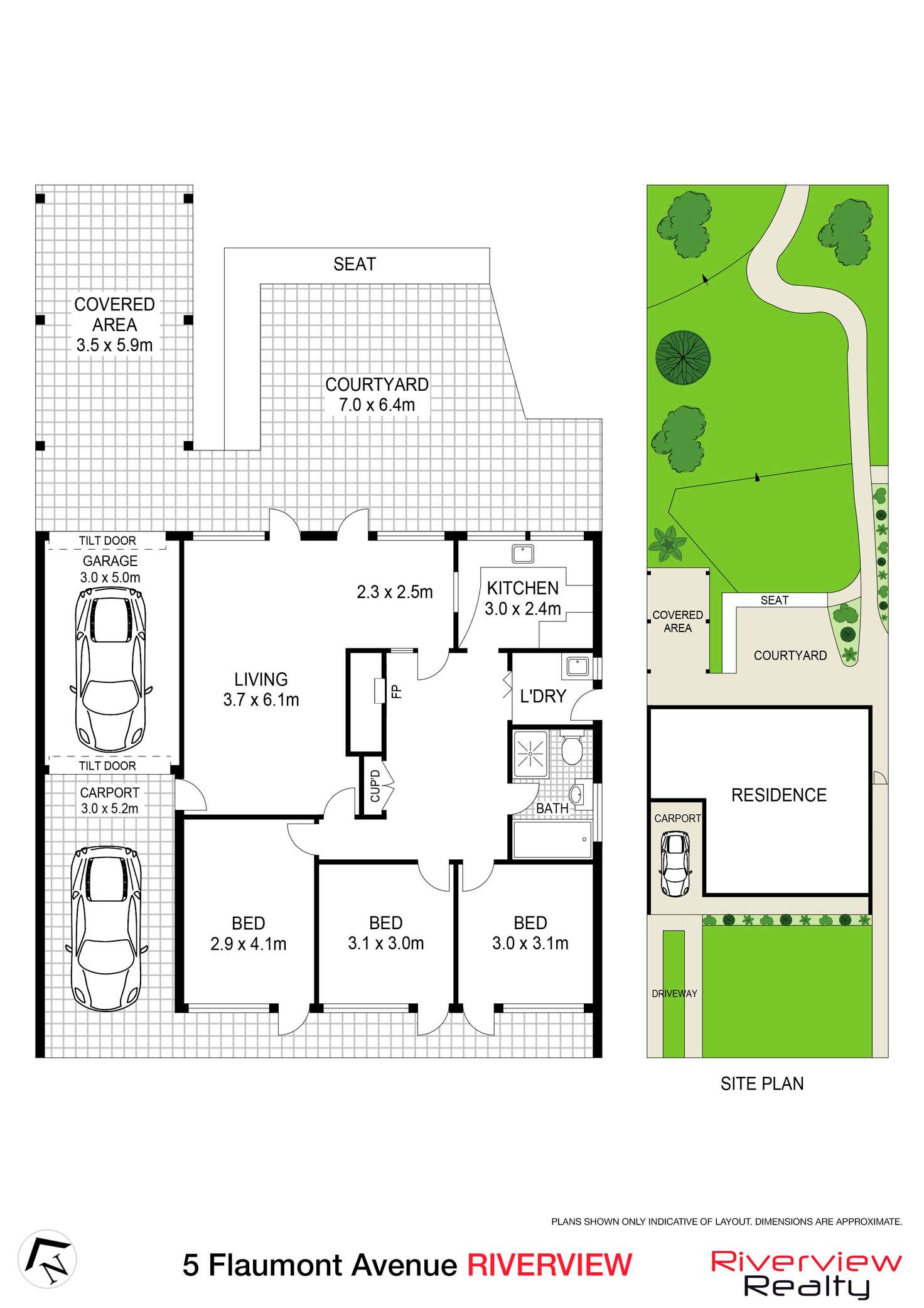 Floorplan of Homely house listing, 5 Flaumont Avenue, Riverview NSW 2066