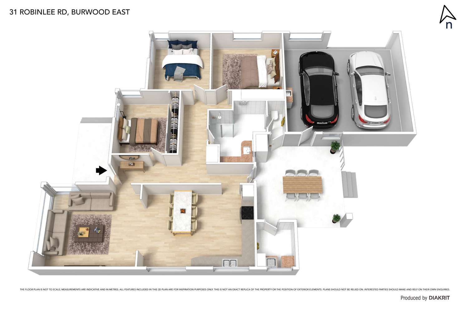 Floorplan of Homely house listing, 31 Robinlee Avenue, Burwood East VIC 3151