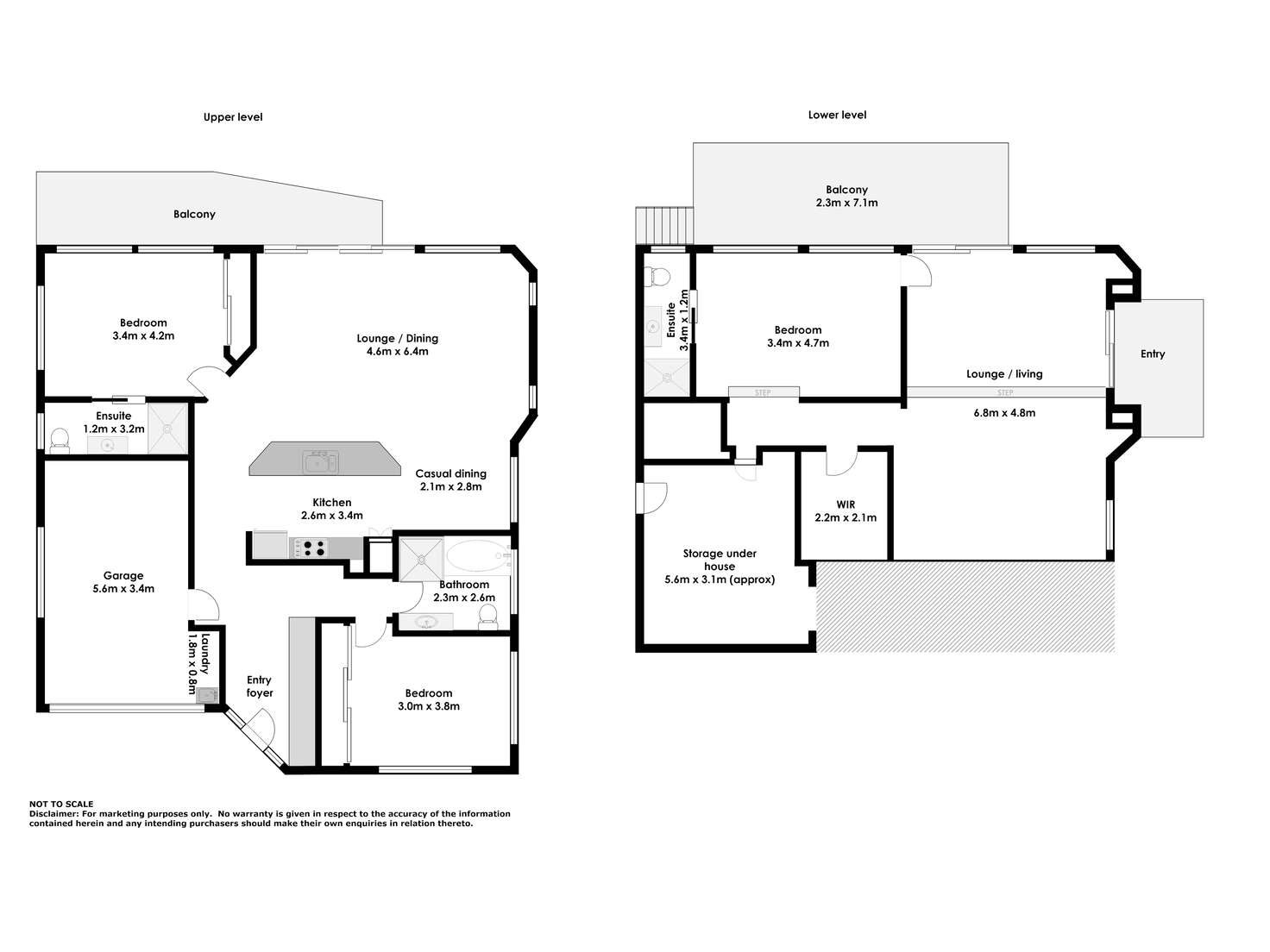 Floorplan of Homely house listing, 14a Grandview Close, Soldiers Point NSW 2317