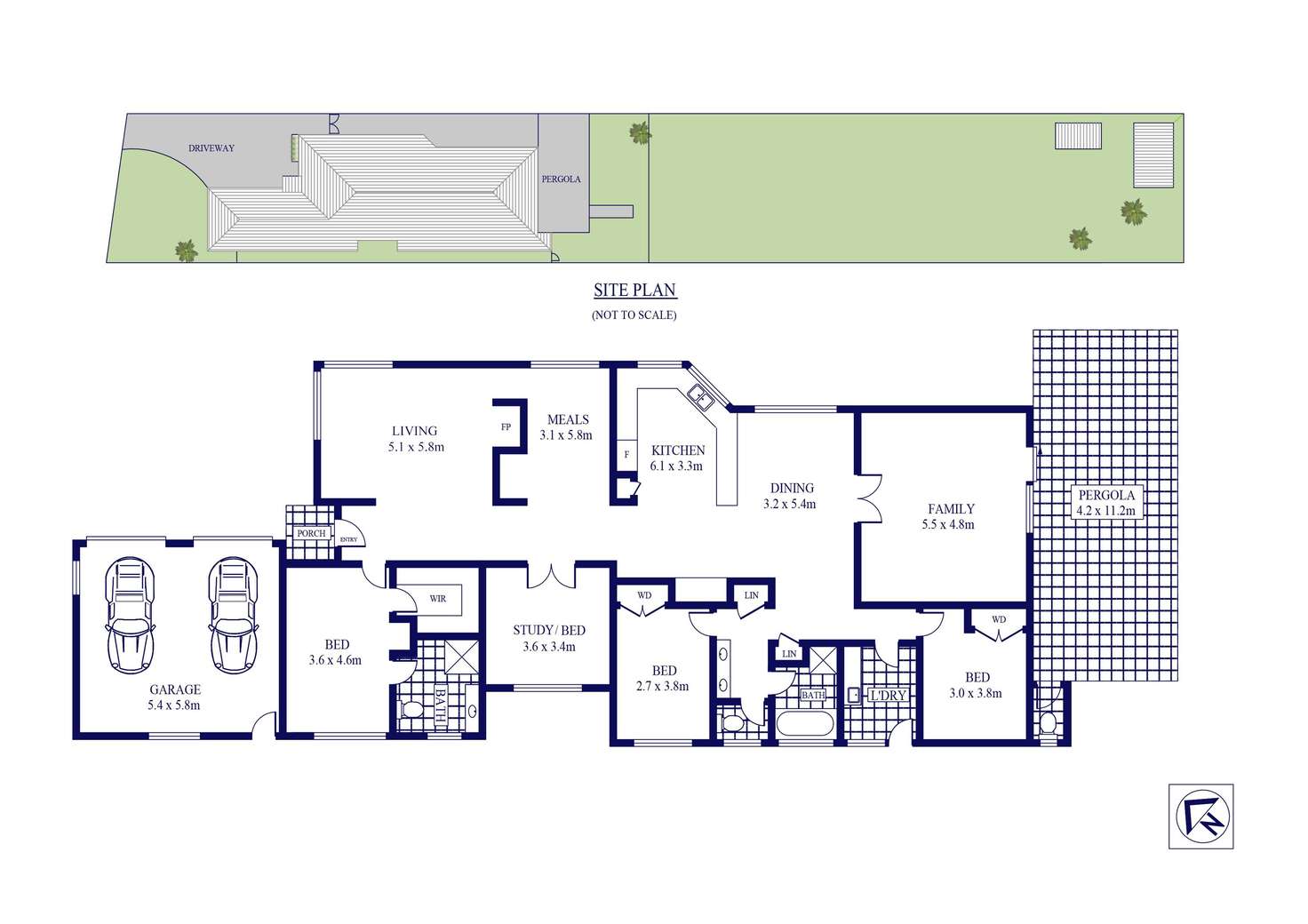 Floorplan of Homely house listing, 10 Moala Street, Concord West NSW 2138