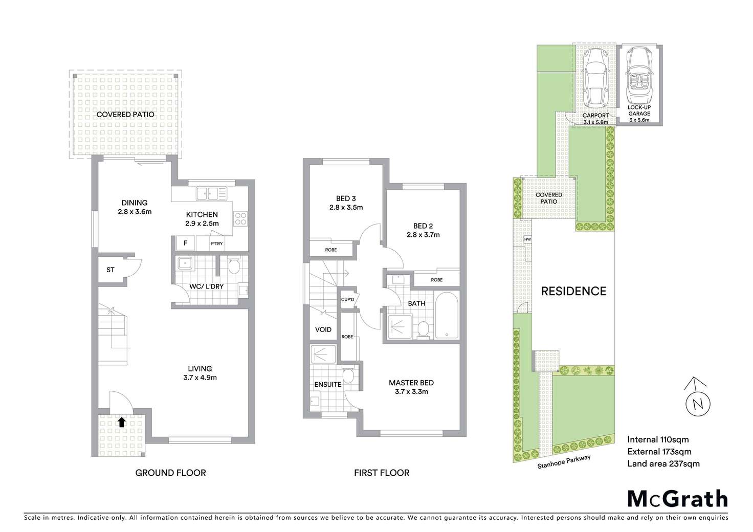 Floorplan of Homely house listing, 186 Stanhope Parkway, Stanhope Gardens NSW 2768