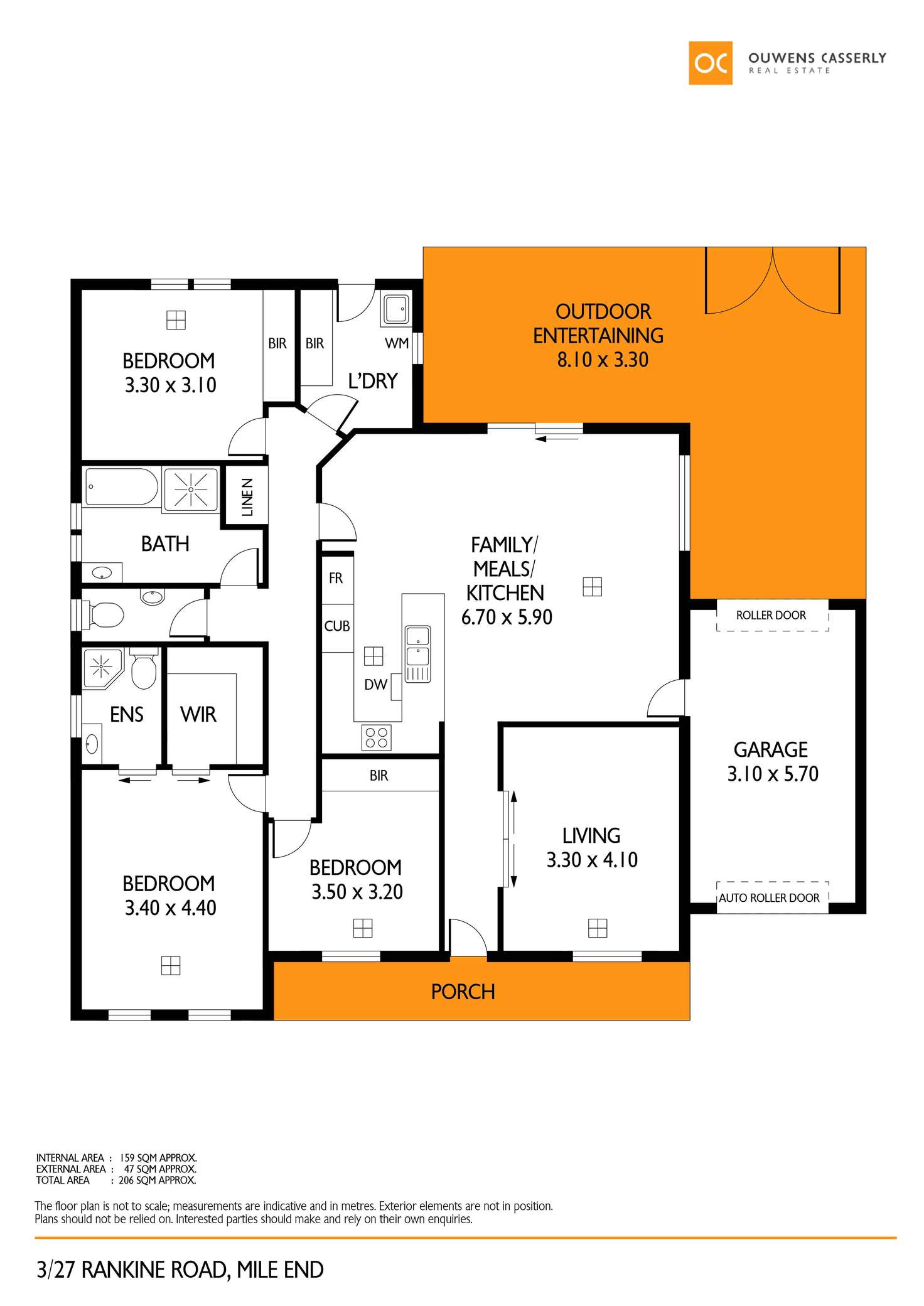 Floorplan of Homely house listing, 3/27 Rankine Road, Mile End SA 5031