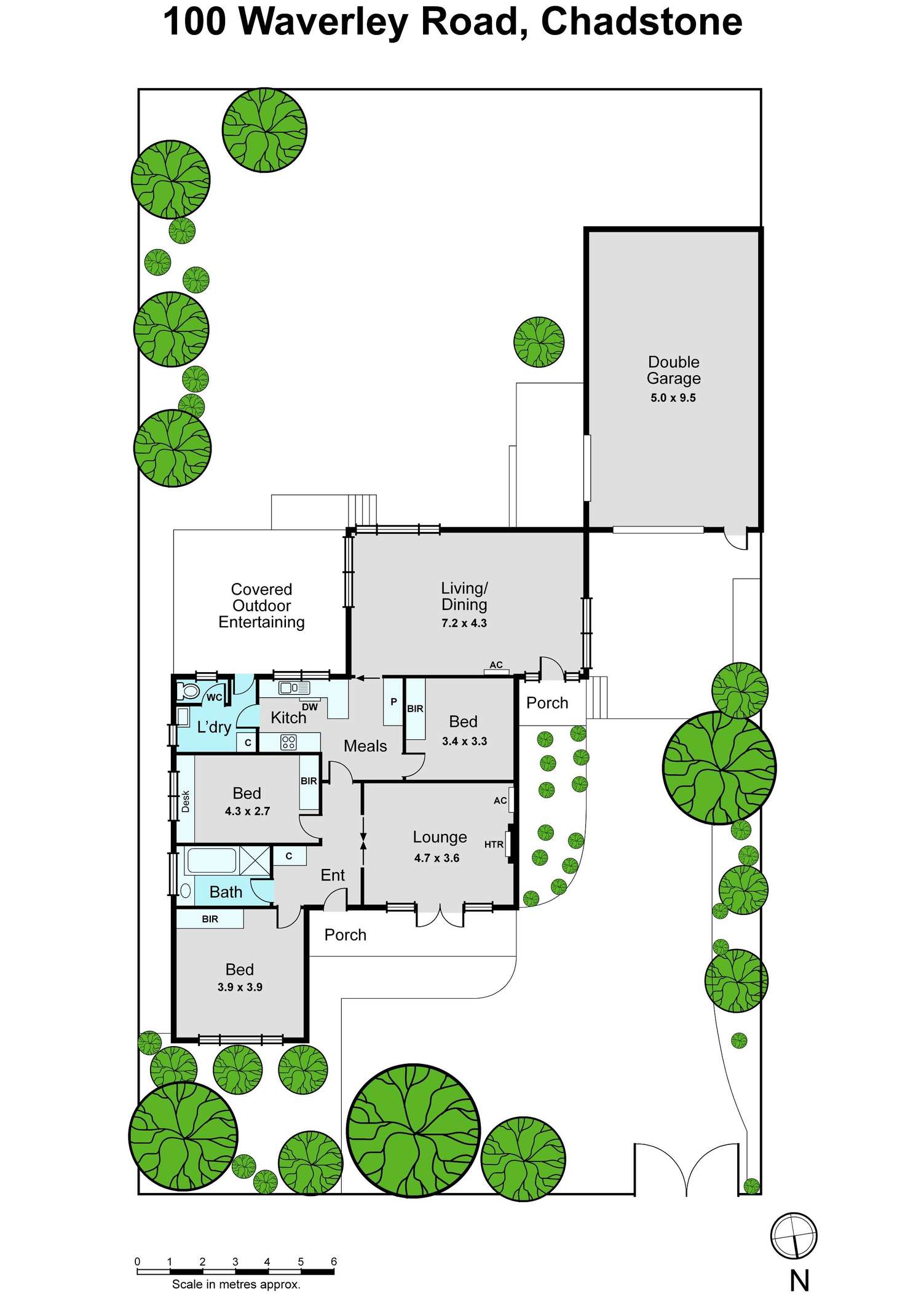 Floorplan of Homely house listing, 100 Waverley Road, Chadstone VIC 3148