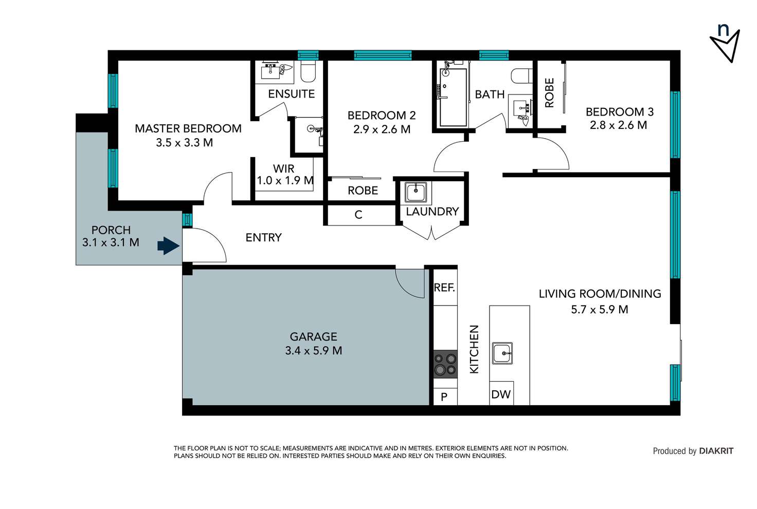 Floorplan of Homely house listing, 34 Latchford Drive, Mickleham VIC 3064