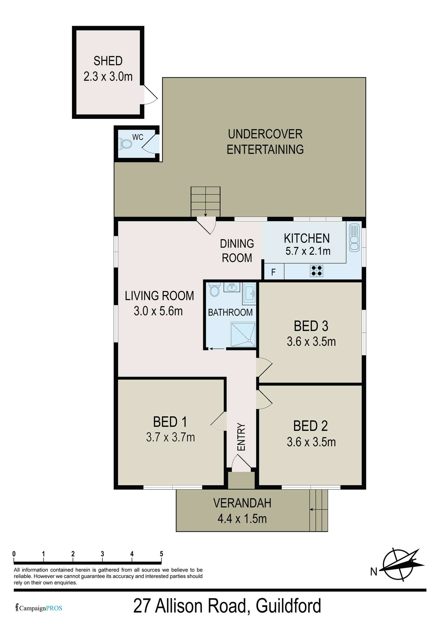 Floorplan of Homely house listing, 27 Allison Road, Guildford NSW 2161
