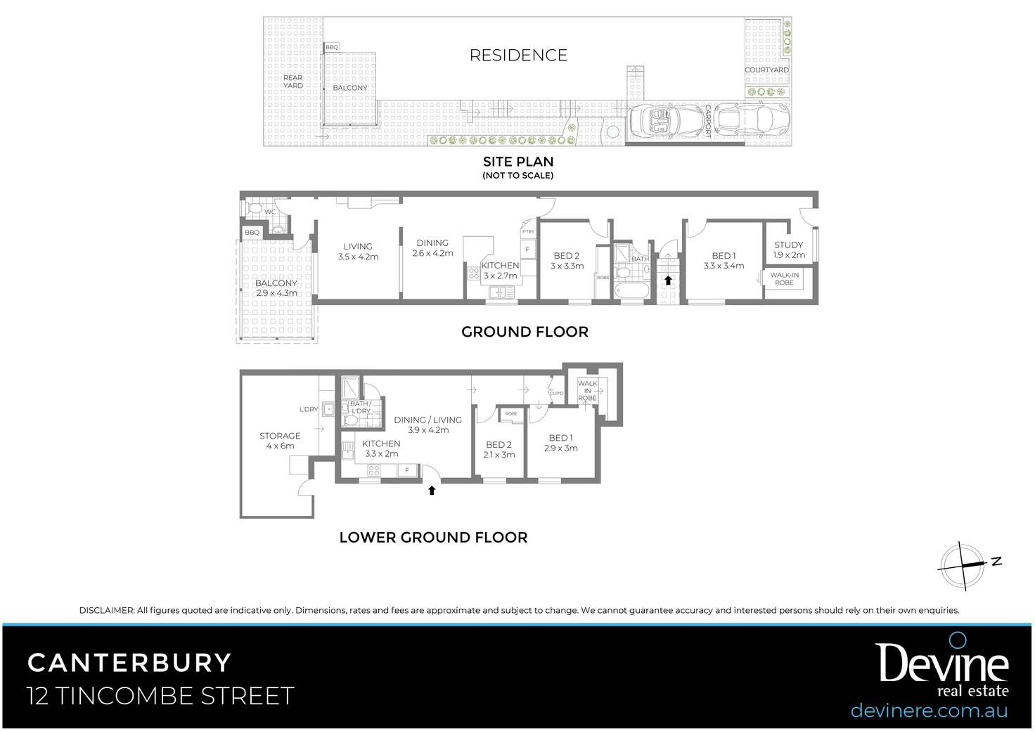 Floorplan of Homely house listing, 12 Tincombe Street, Canterbury NSW 2193