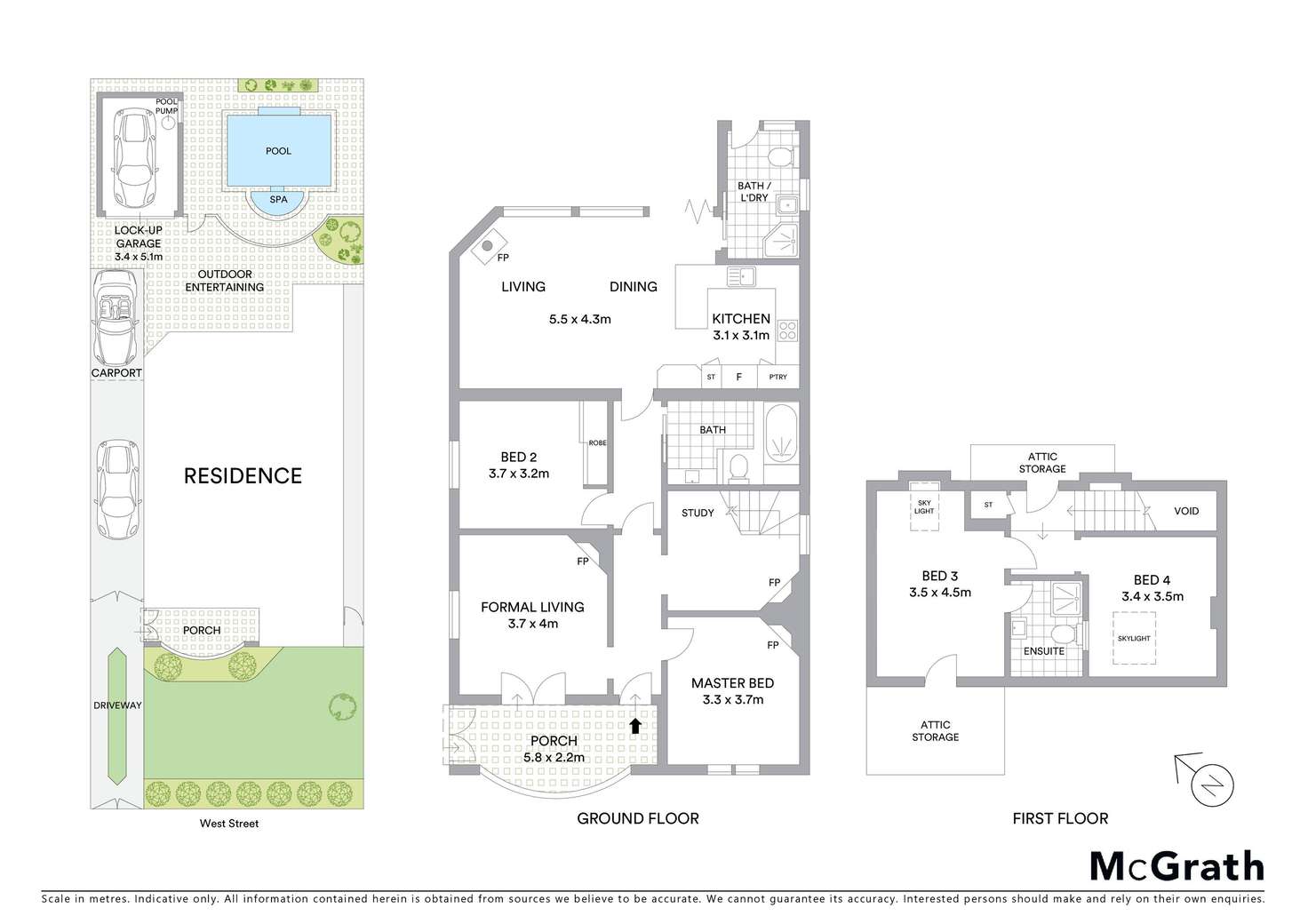 Floorplan of Homely house listing, 134 West Street, South Hurstville NSW 2221
