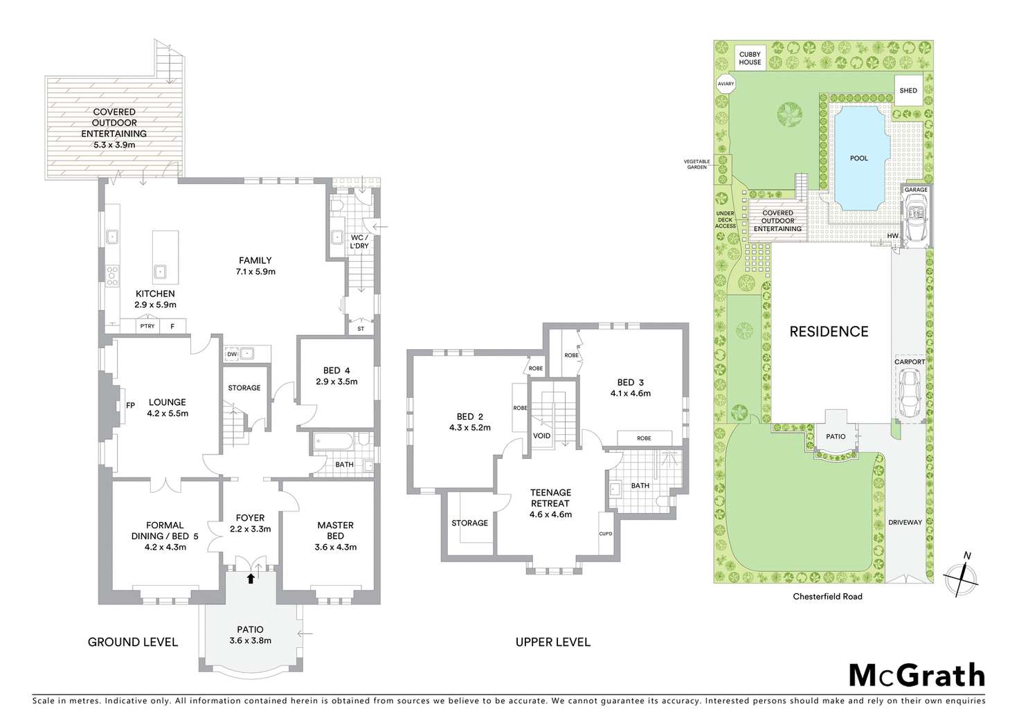 Floorplan of Homely house listing, 61 Chesterfield Road, Epping NSW 2121