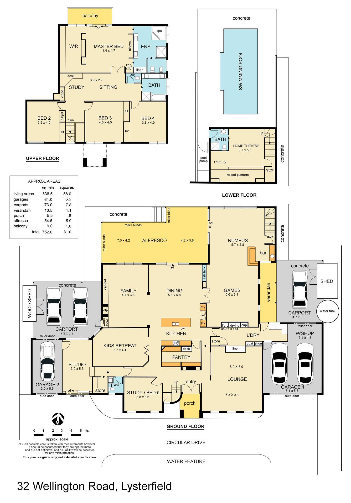 Floorplan of Homely house listing, 32 Wellington Road, Lysterfield VIC 3156