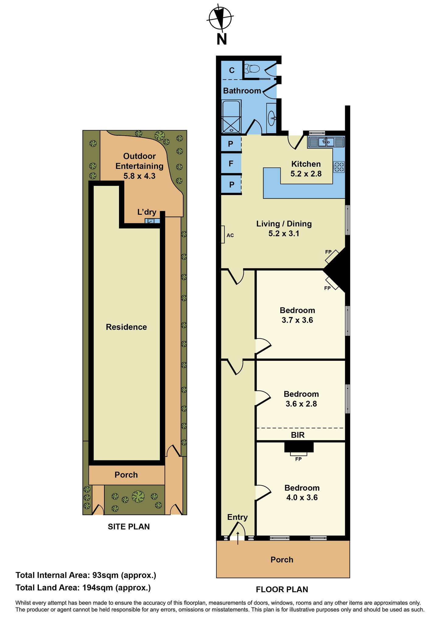 Floorplan of Homely house listing, 47 Newell Street, Footscray VIC 3011