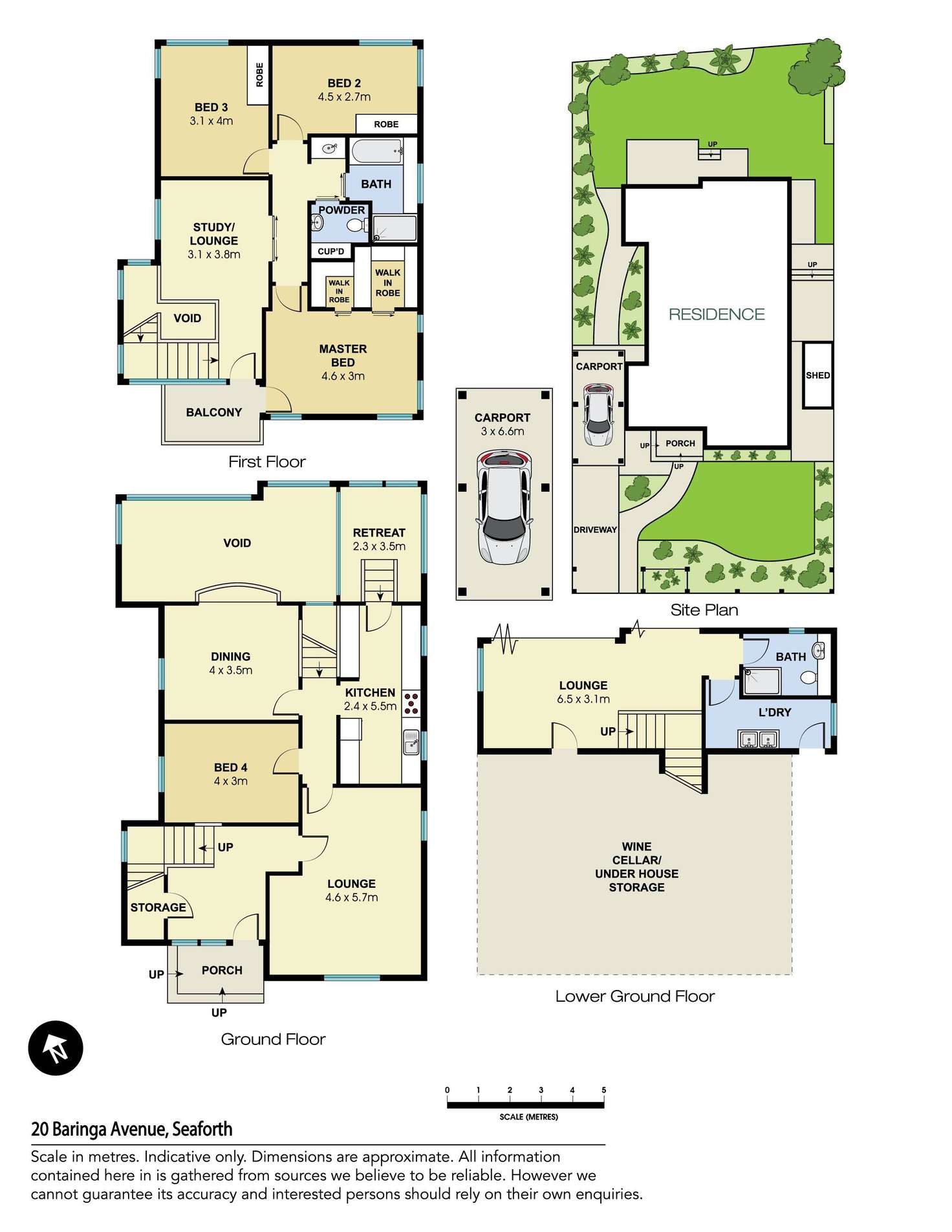 Floorplan of Homely house listing, 20 Baringa Avenue, Seaforth NSW 2092