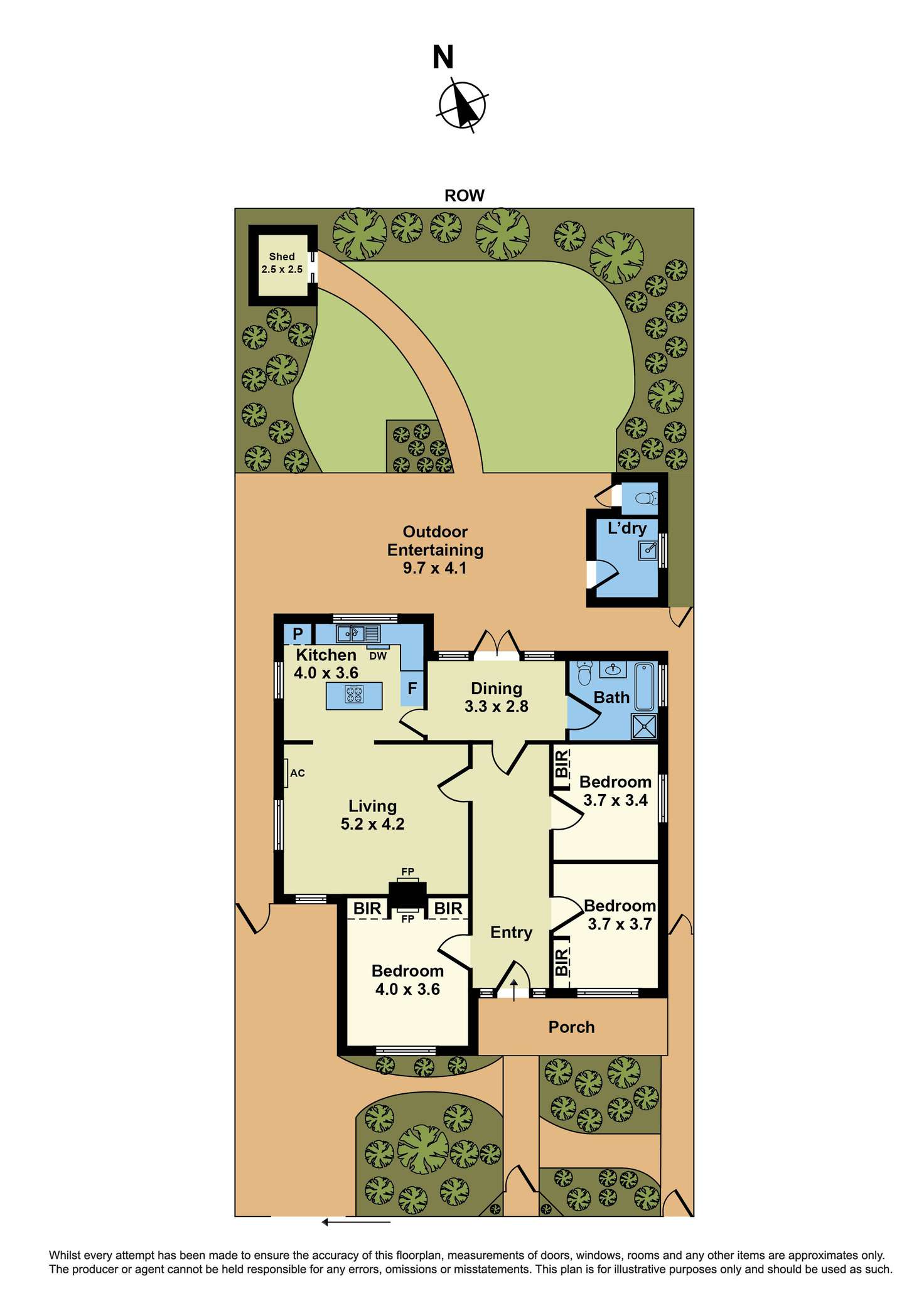 Floorplan of Homely house listing, 98 Anderson Street, Yarraville VIC 3013