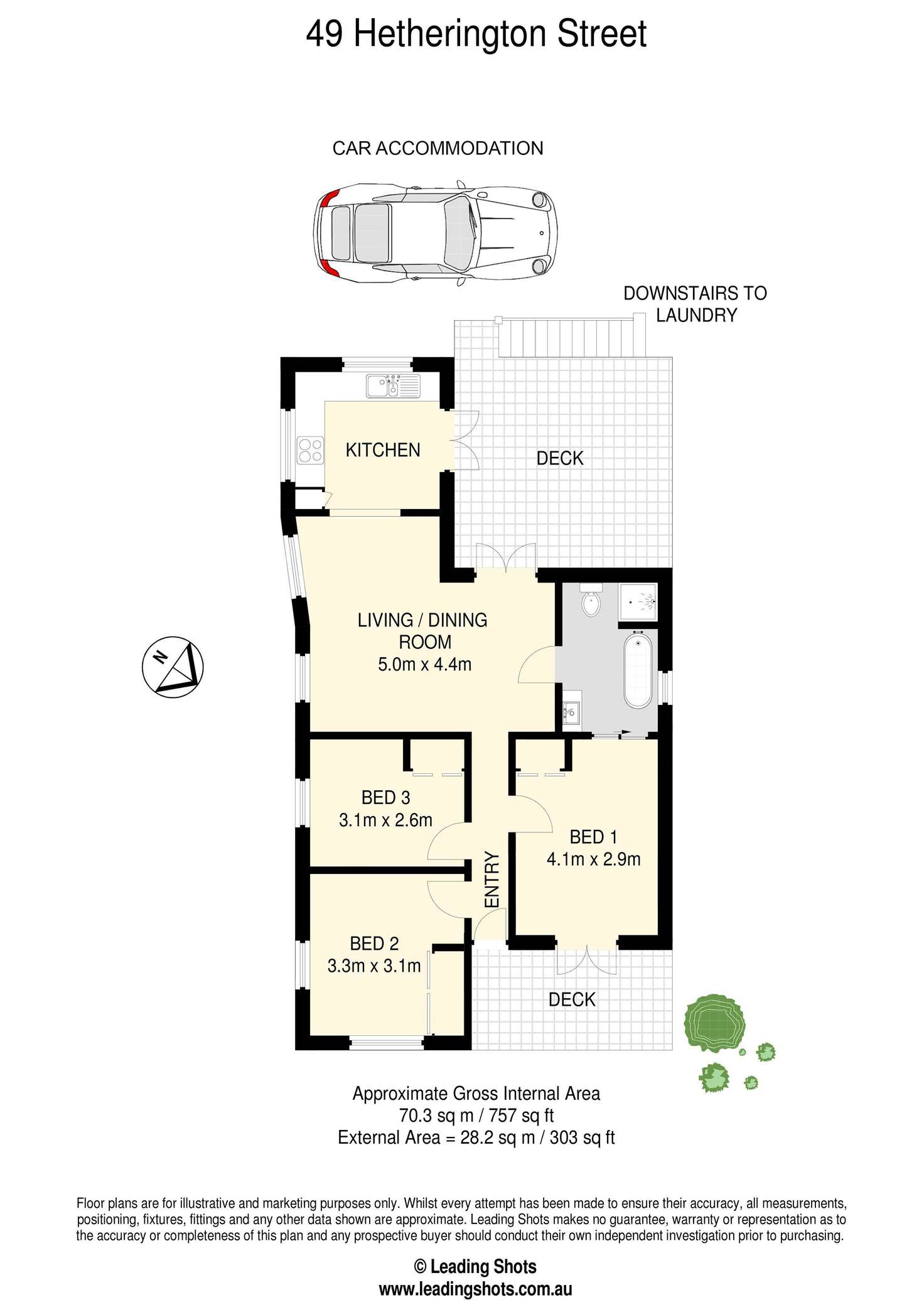 Floorplan of Homely house listing, 49 Hetherington Street, Herston QLD 4006