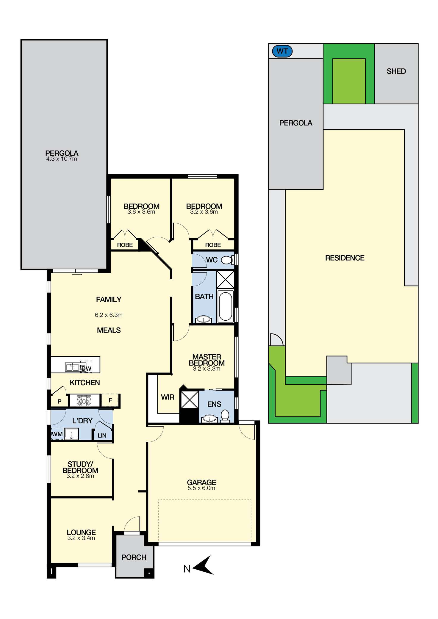 Floorplan of Homely house listing, 23 Woolybush Drive, Tarneit VIC 3029
