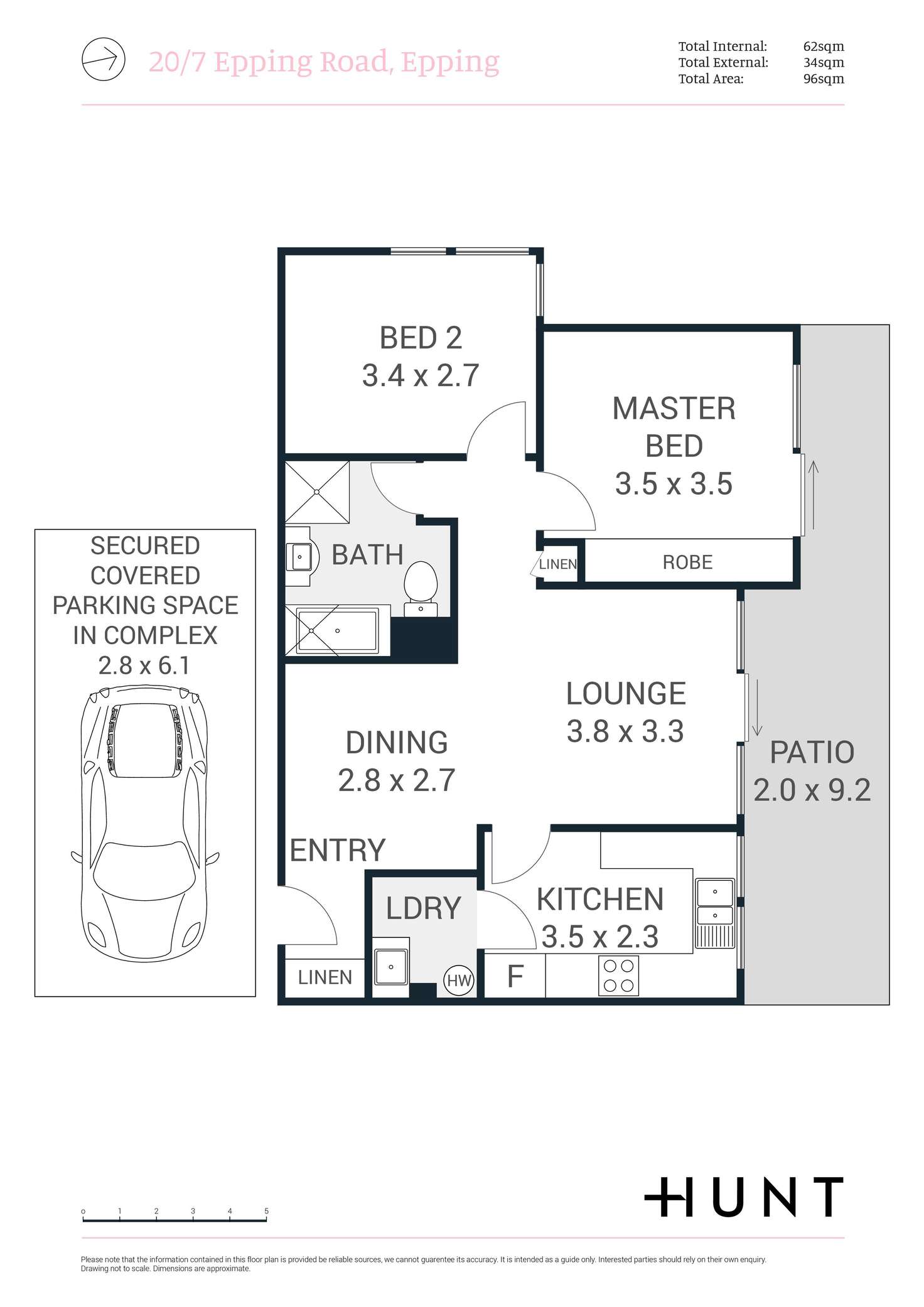 Floorplan of Homely apartment listing, 20/7 Epping Road, Epping NSW 2121