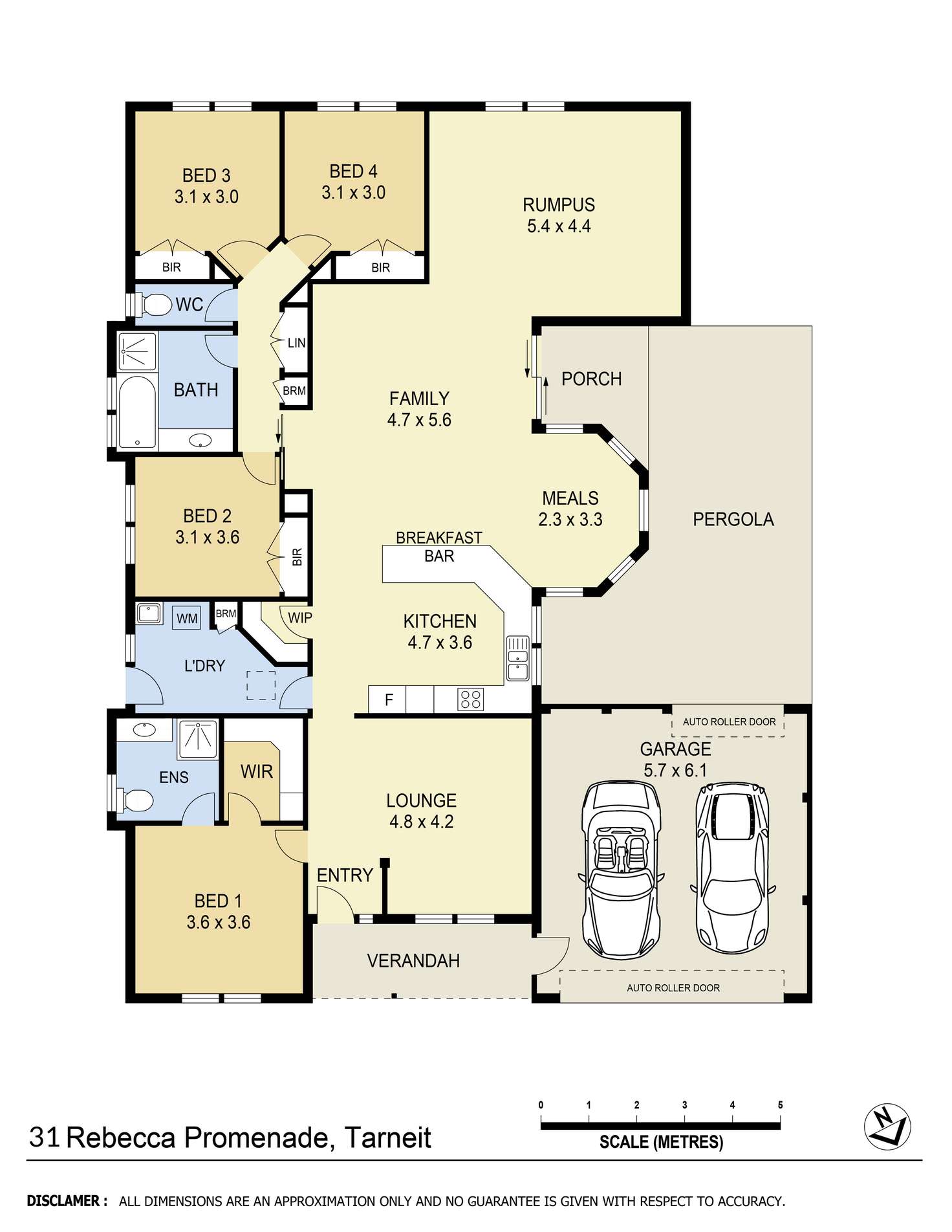 Floorplan of Homely house listing, 31 Rebecca Promenade, Tarneit VIC 3029