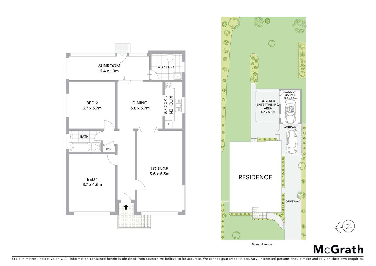 Floorplan of Homely house listing, 14 Quest Avenue, Yowie Bay NSW 2228