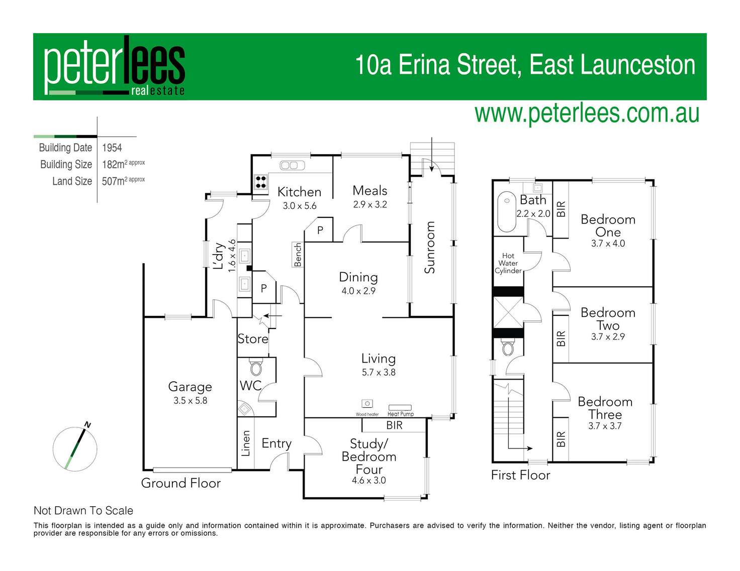 Floorplan of Homely house listing, 10A Erina Street, East Launceston TAS 7250