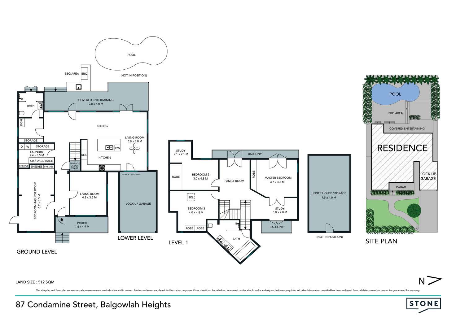 Floorplan of Homely house listing, 87 Condamine Street, Balgowlah Heights NSW 2093