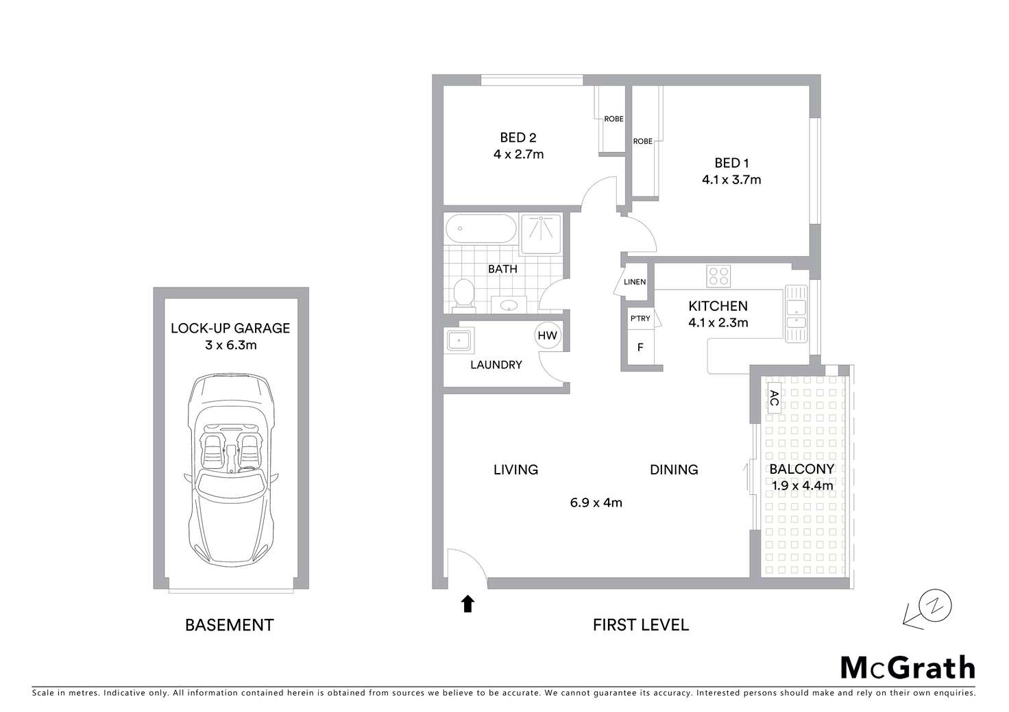 Floorplan of Homely apartment listing, 7/20-24 Preston Avenue, Engadine NSW 2233