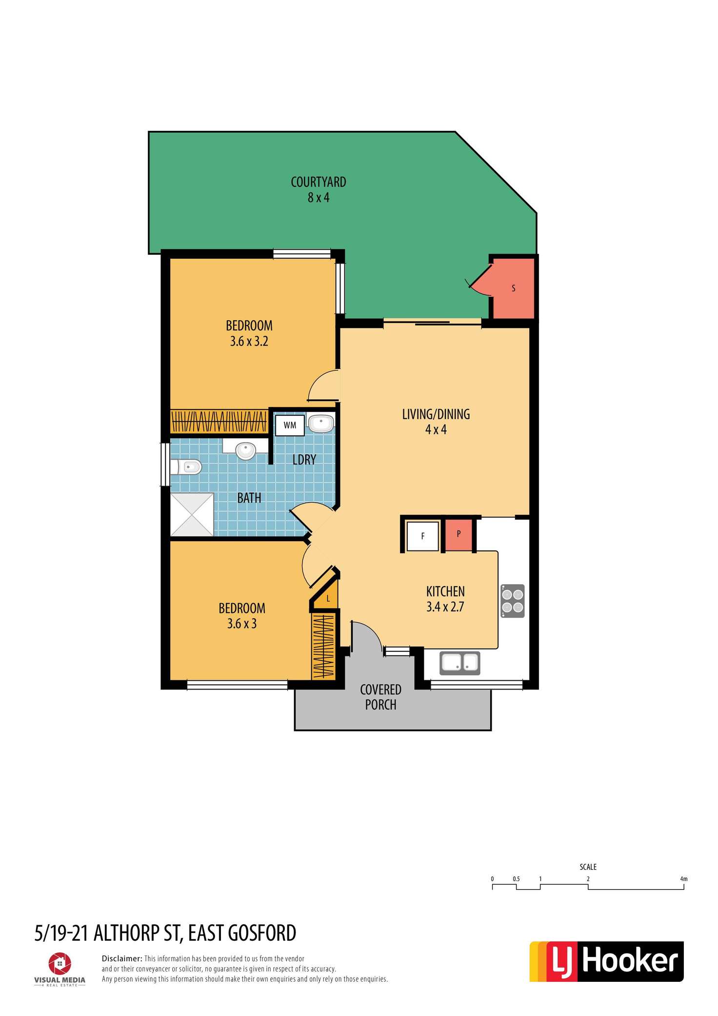 Floorplan of Homely villa listing, 5/19-21 Althorp Street, East Gosford NSW 2250