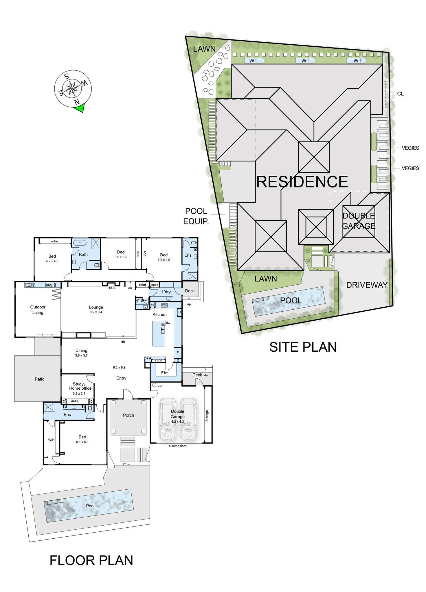 Floorplan of Homely house listing, 4 Craigie Road, Mount Martha VIC 3934
