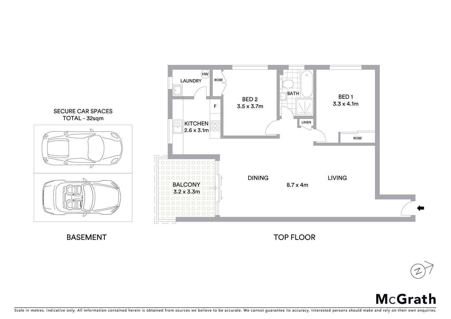 Floorplan of Homely unit listing, 12/513 Chapel Road, Bankstown NSW 2200