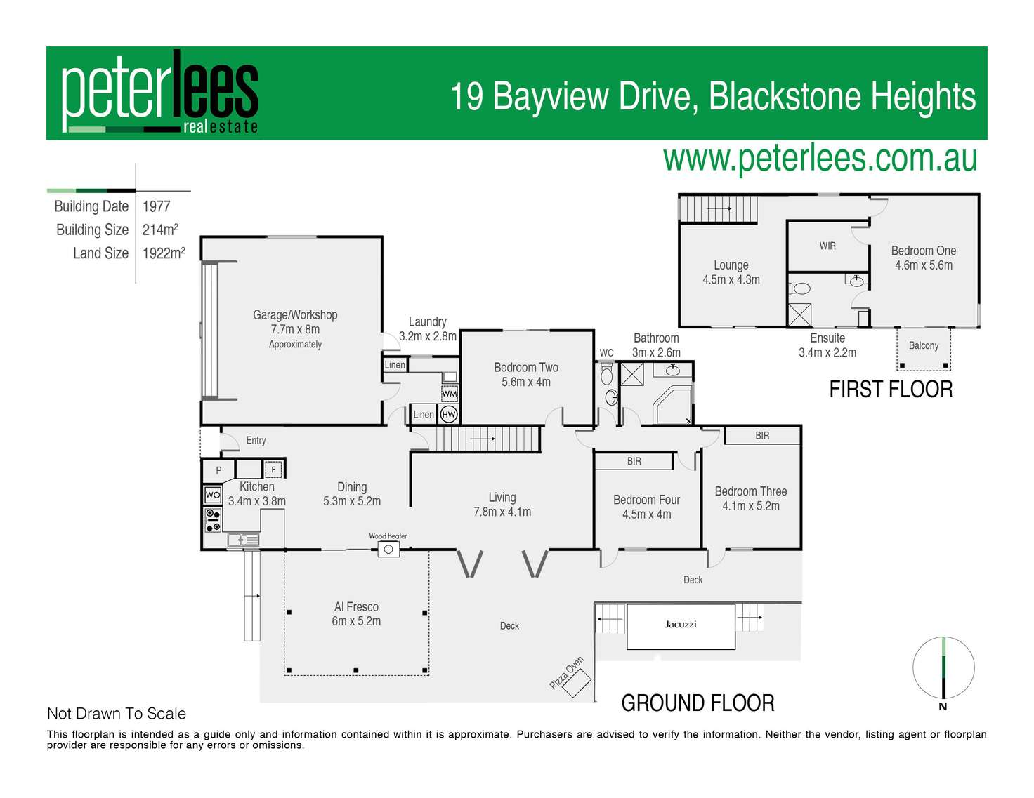 Floorplan of Homely house listing, 19 Bayview Drive, Blackstone Heights TAS 7250