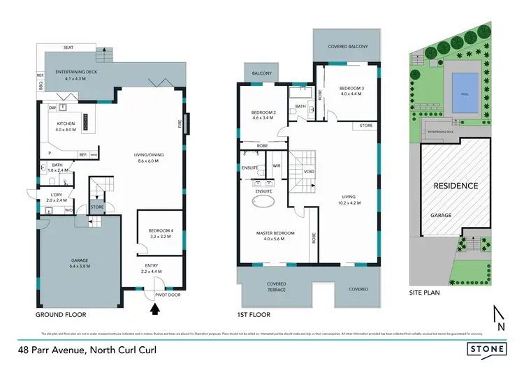 Floorplan of Homely house listing, 48 Parr Avenue, North Curl Curl NSW 2099