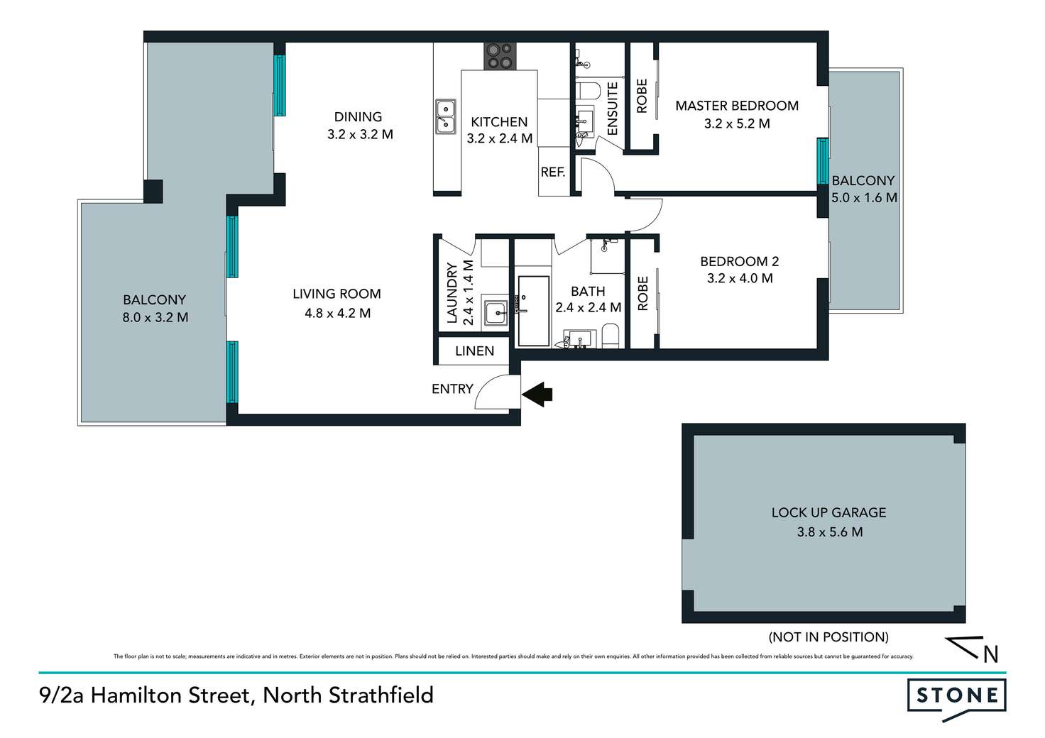 Floorplan of Homely apartment listing, 9/2a Hamilton Street, North Strathfield NSW 2137