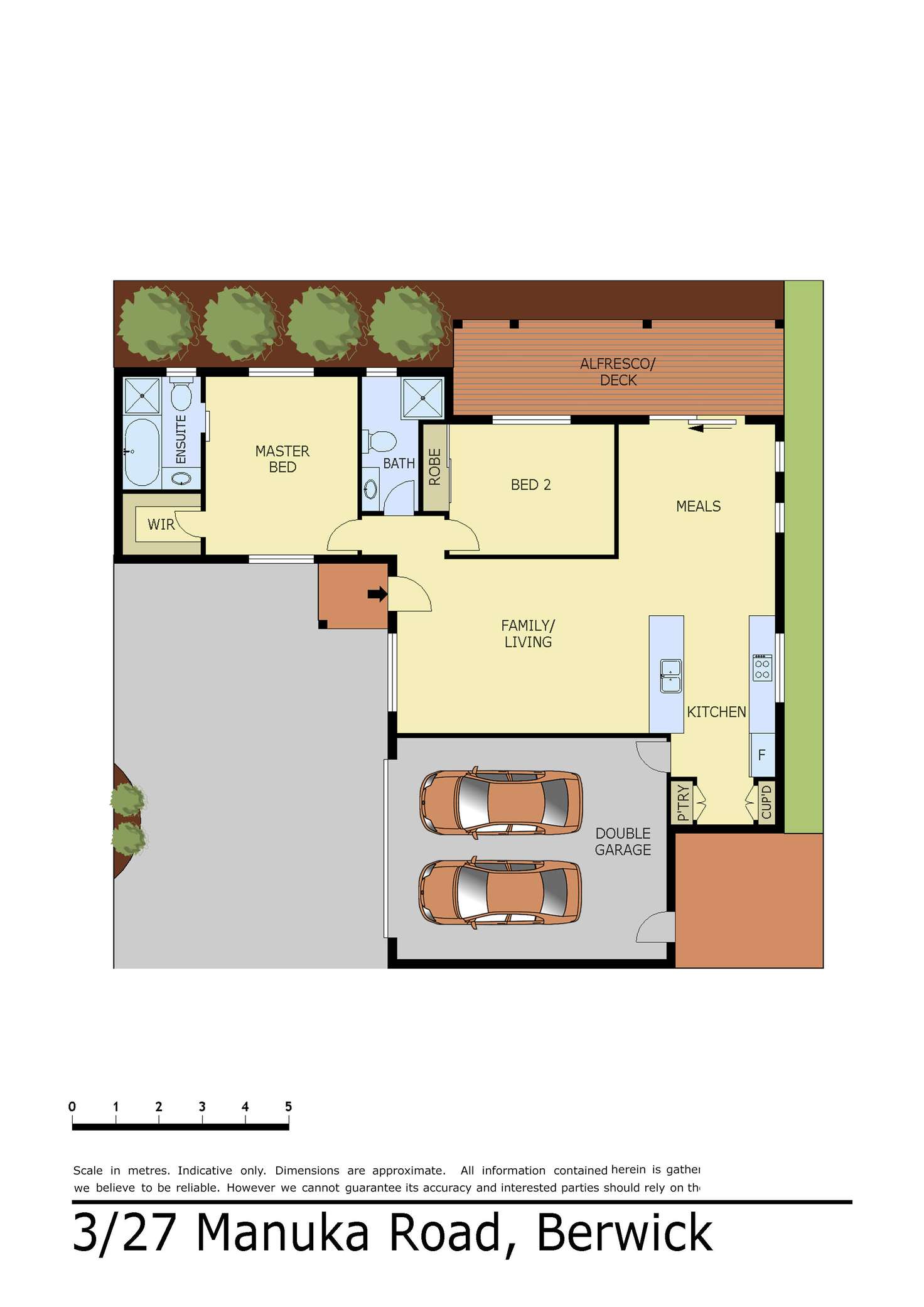 Floorplan of Homely unit listing, 3/27 Manuka Road, Berwick VIC 3806